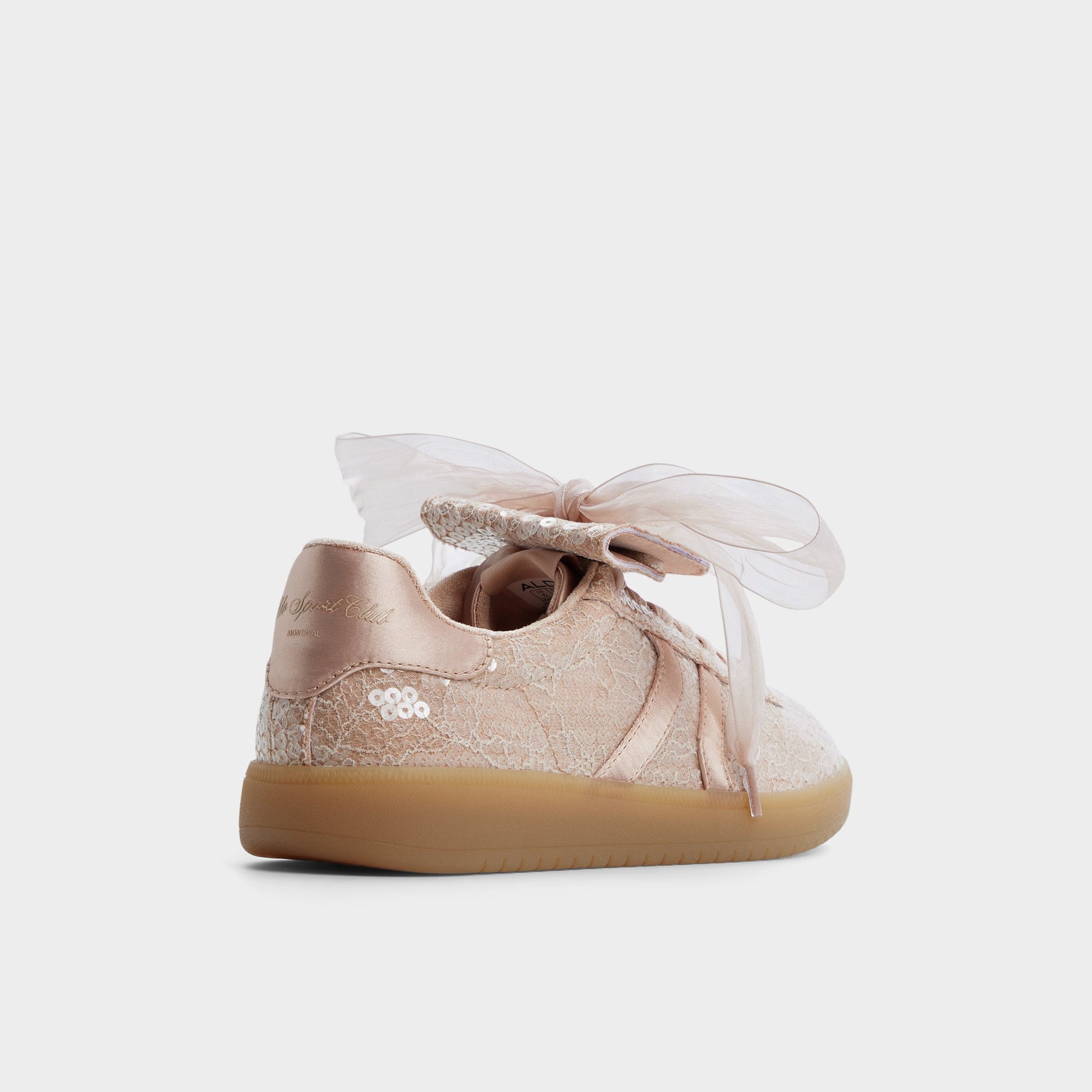 Three-quarter angle of Light Pink Itsneaker Sneaker's back side