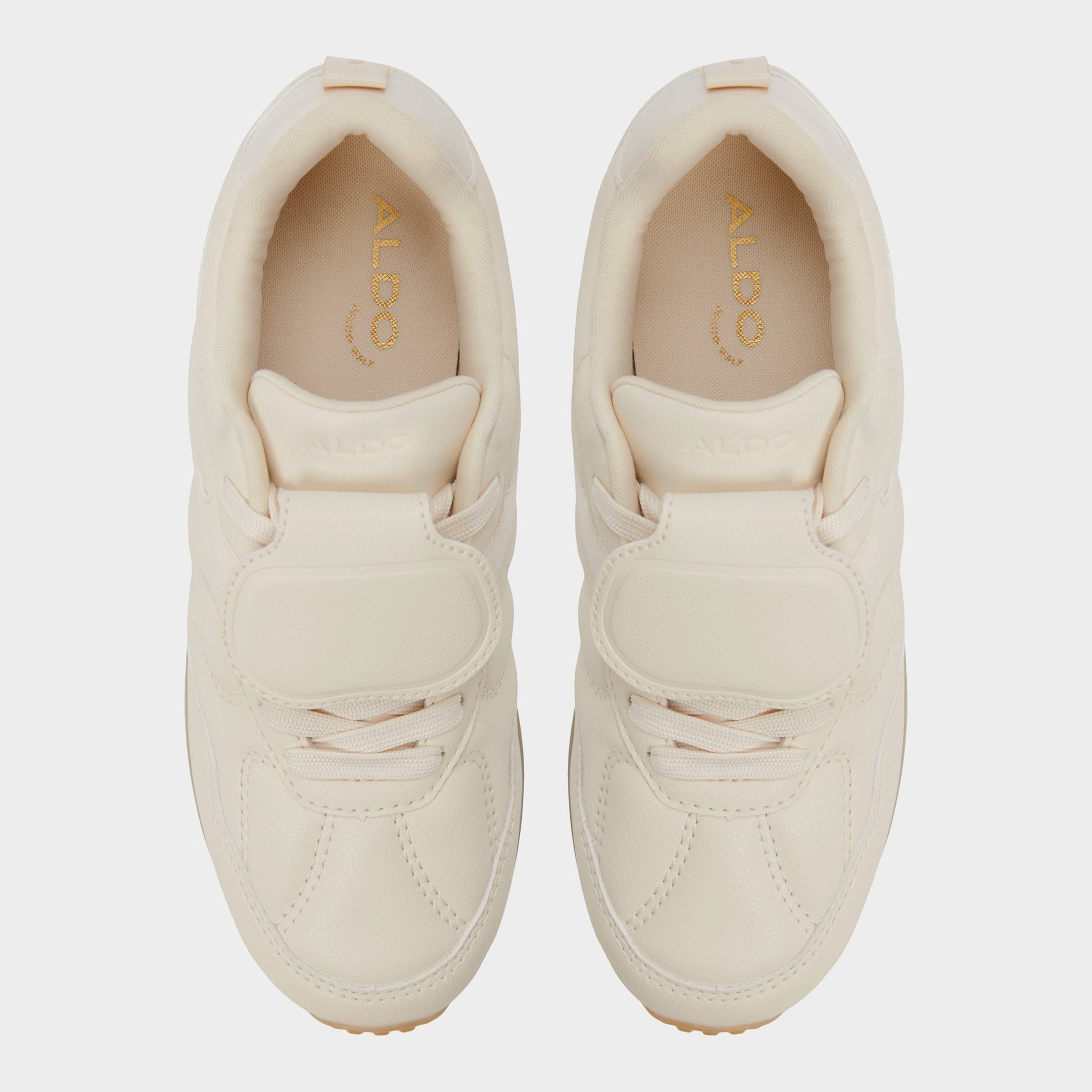Top-down view of the Other white Siyara Jogger sneaker