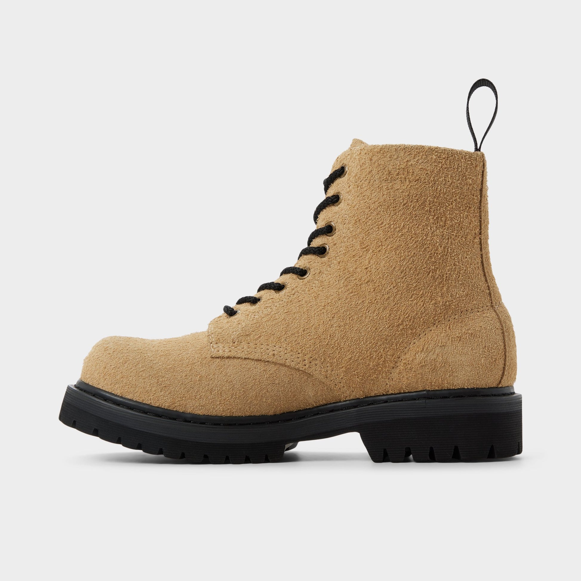 Side view of Sand Doublezero Combat boot