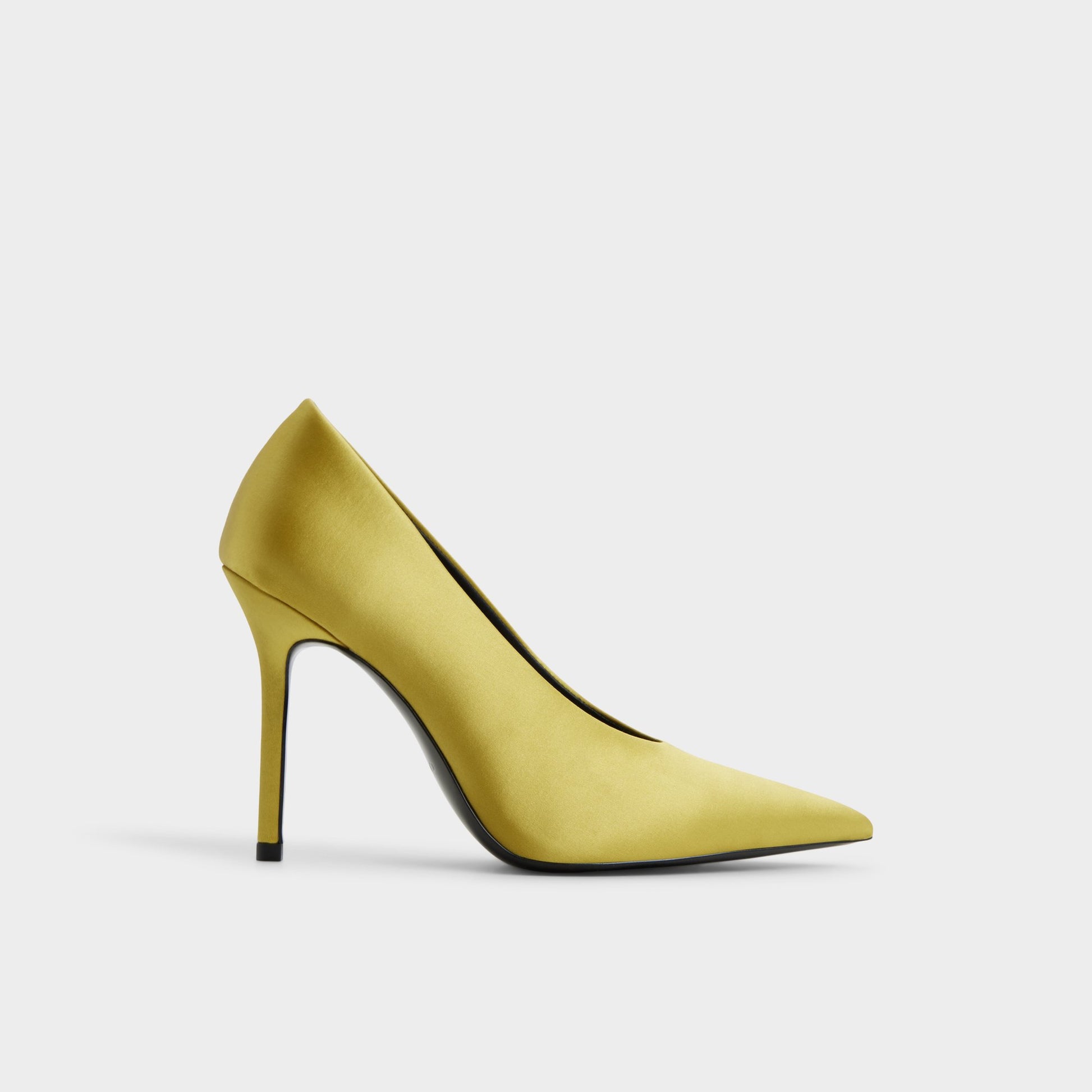 Main View of Lime Green Lessy Pump for Womens