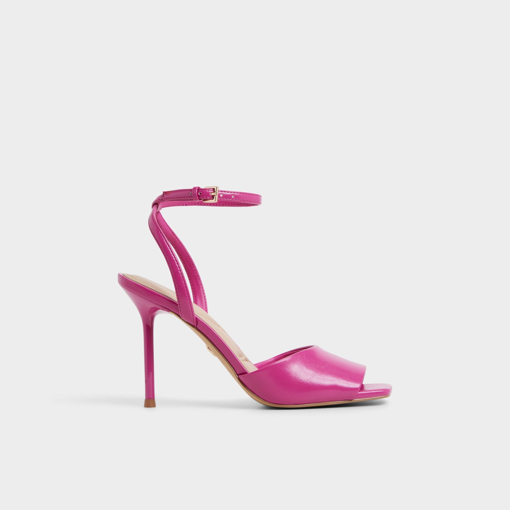 Main View of Pink Kaiasien Strappy heeled sandal for Womens
