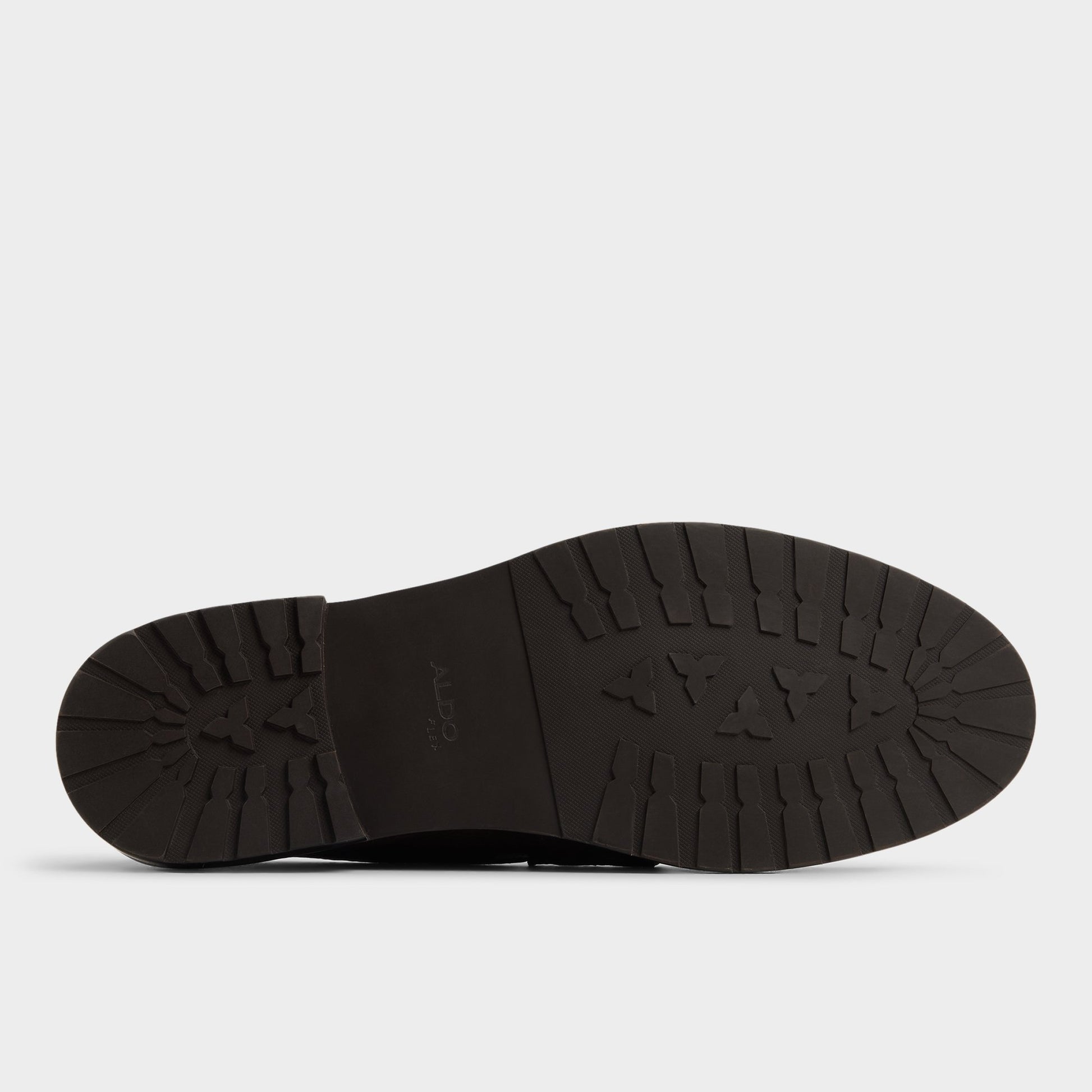View of Dark brown Melvillee Loafer's sole
