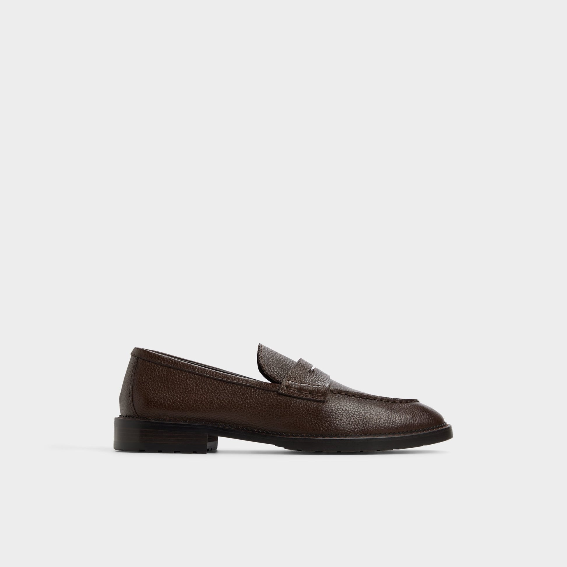 Main View of Dark brown Melvillee Loafer for Mens