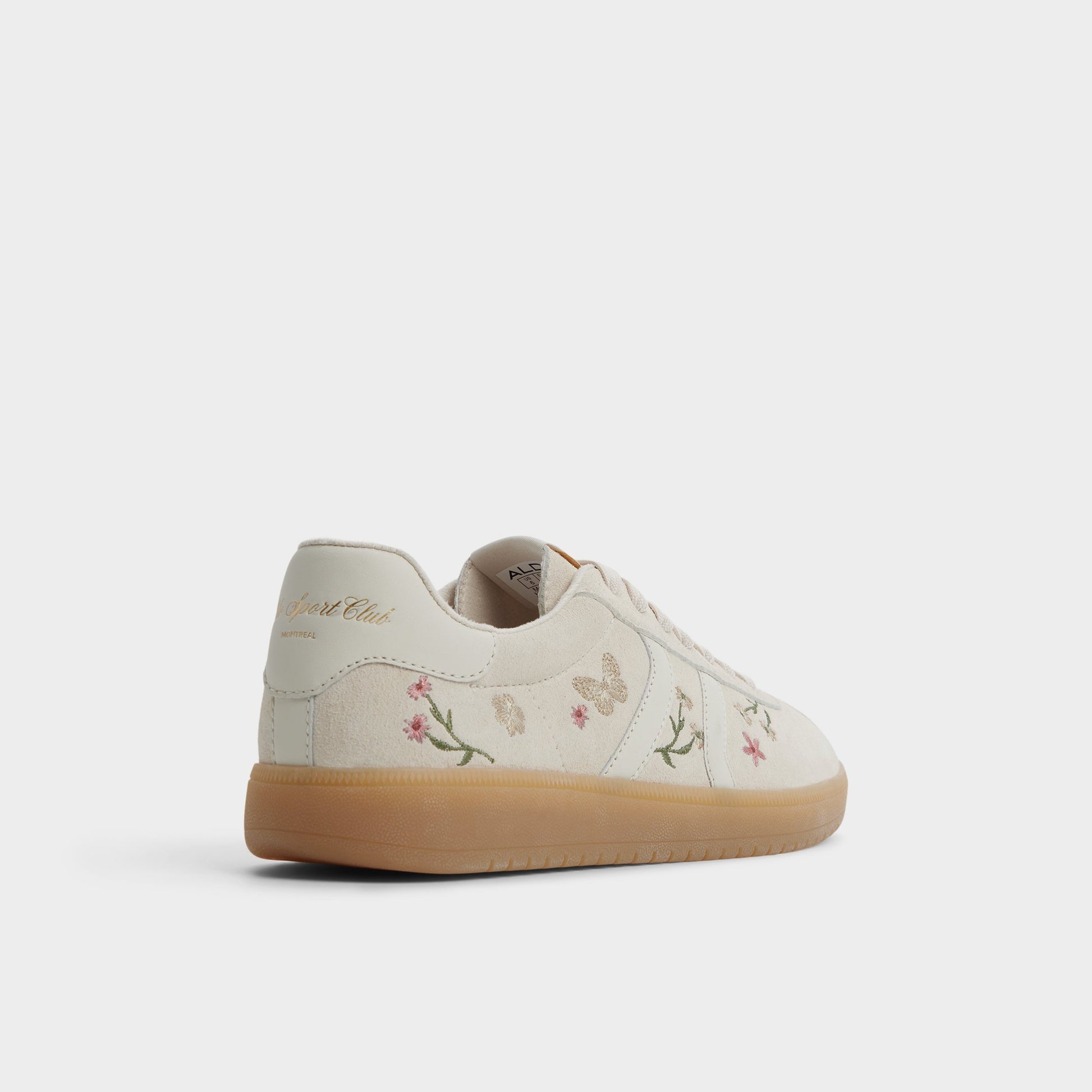 Three-quarter angle of Light Pink Chicsneaker Sneaker's back side
