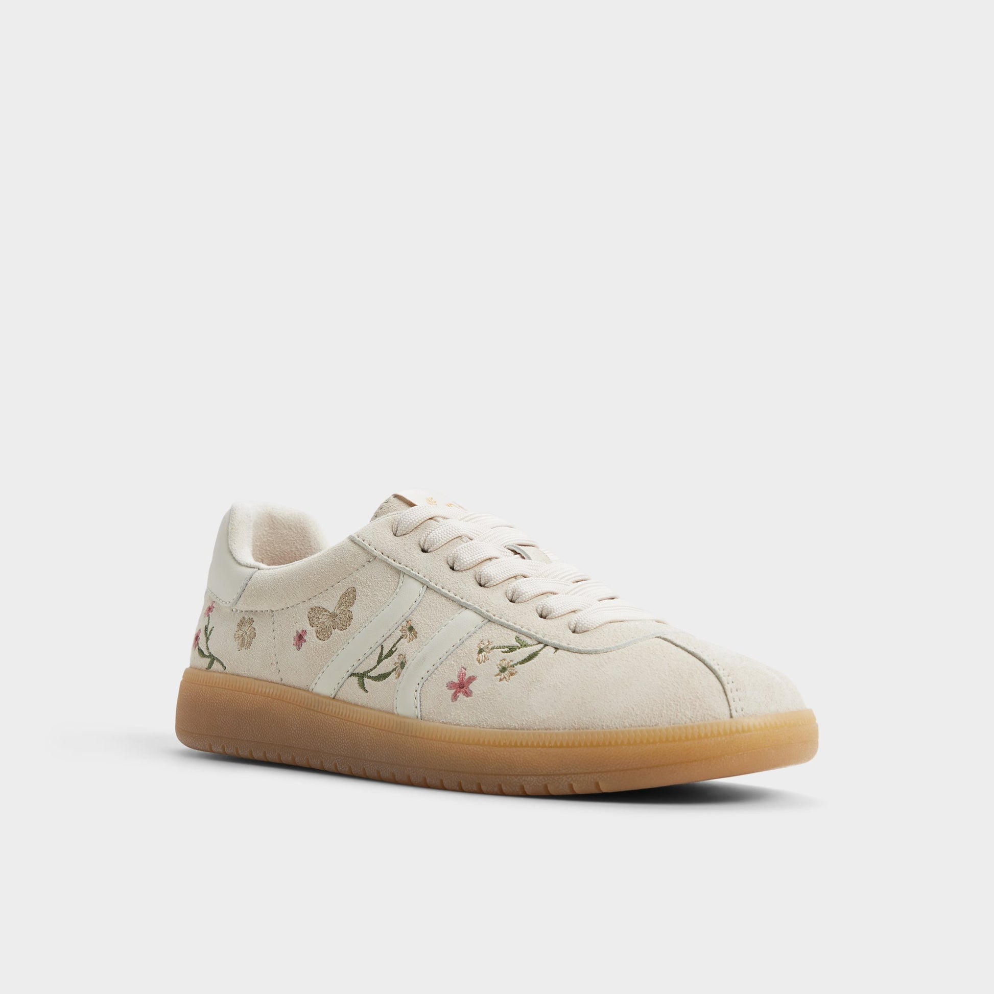 Three-quarter angle of Light Pink Chicsneaker Sneaker's front side