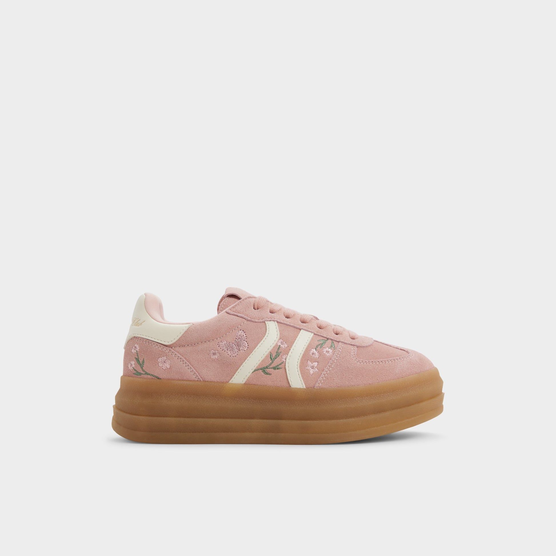 Main View of Light Pink Elabrintar Sneaker for Womens