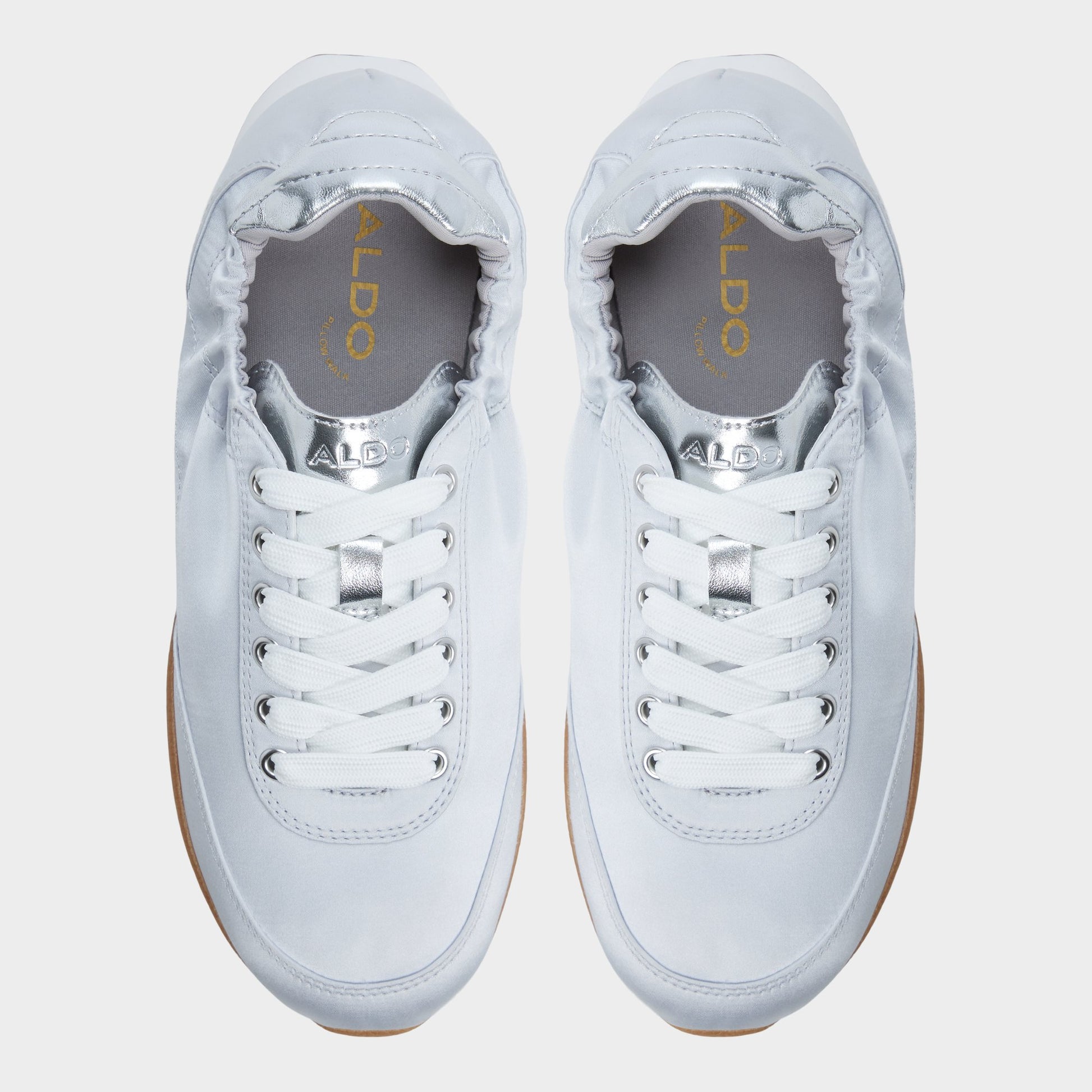 Top-down view of the Silver Balletsnkr Jogger sneaker