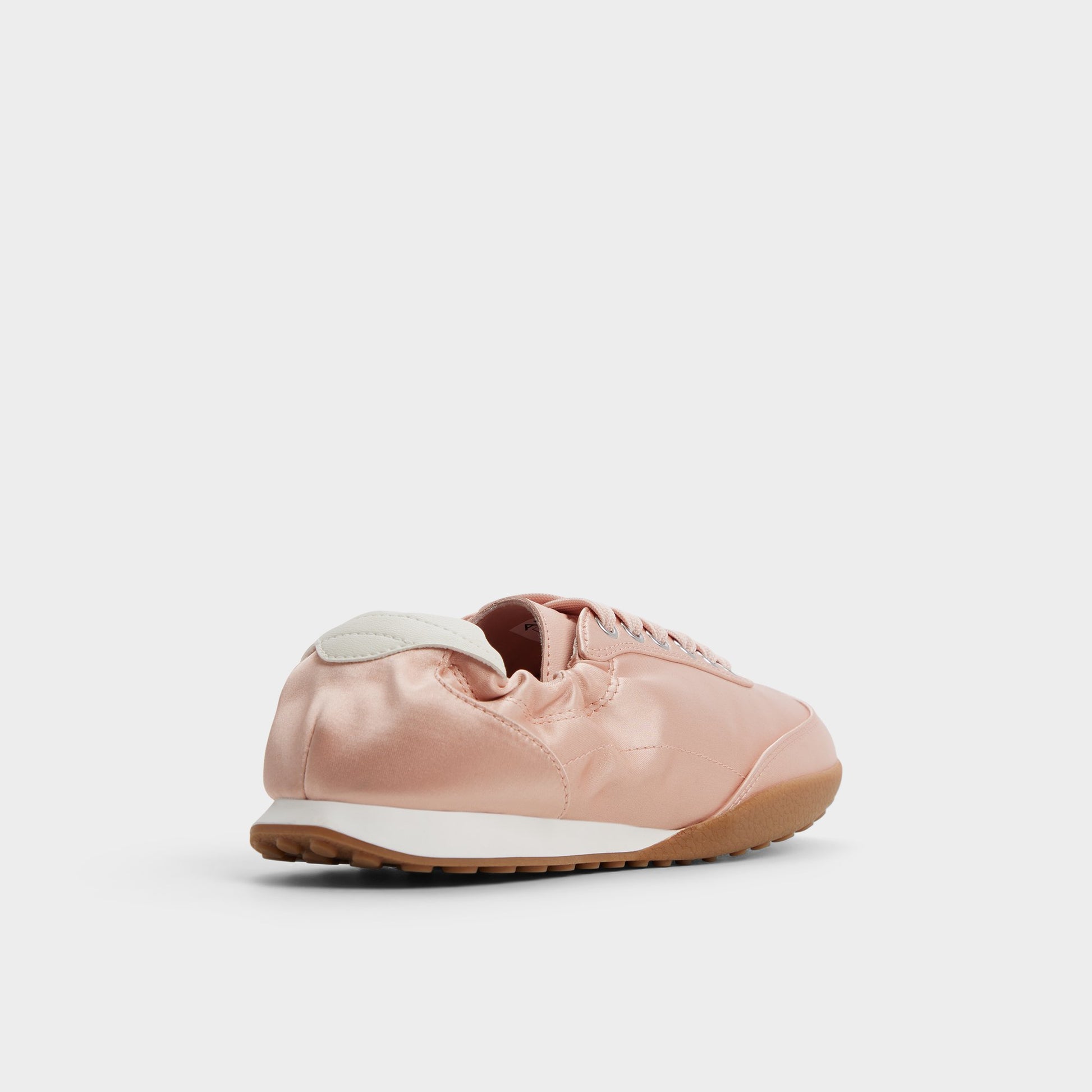 Three-quarter angle of Light Pink Balletsnkr Jogger sneaker's back side