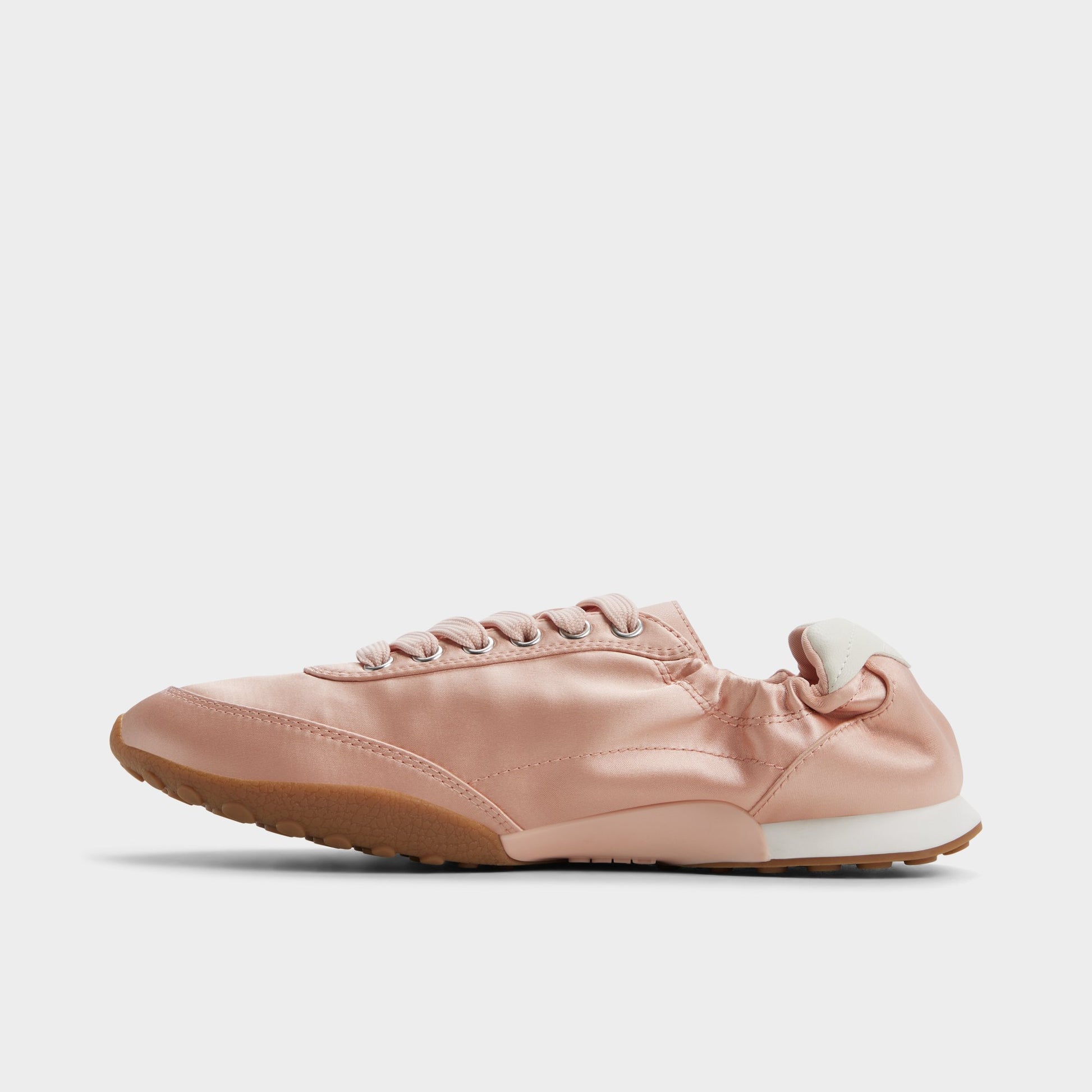 Side view of Light Pink Balletsnkr Jogger sneaker