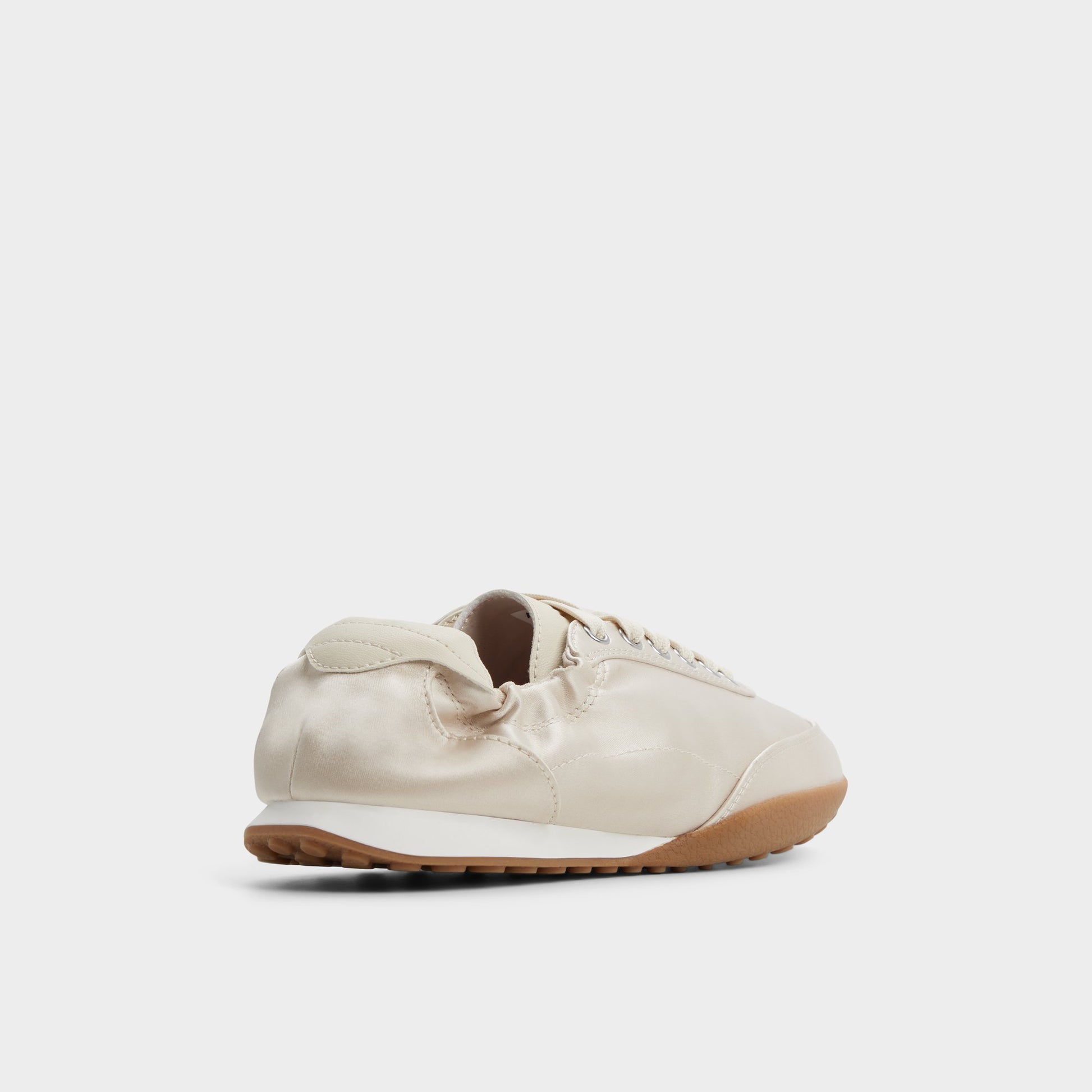 Three-quarter angle of Light Beige Balletsnkr Jogger sneaker's back side