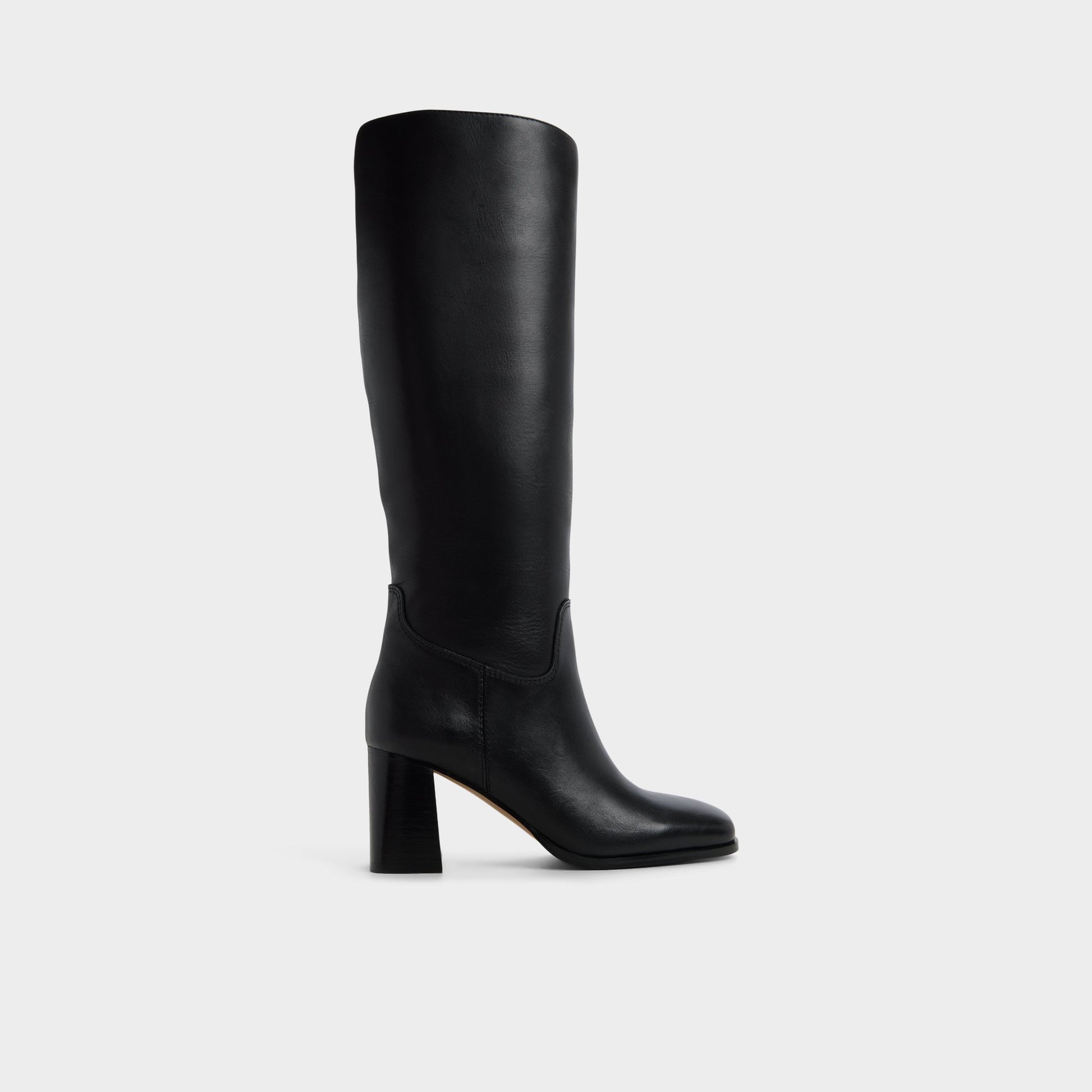 Main View of Black Elyze Knee-high boot for Womens