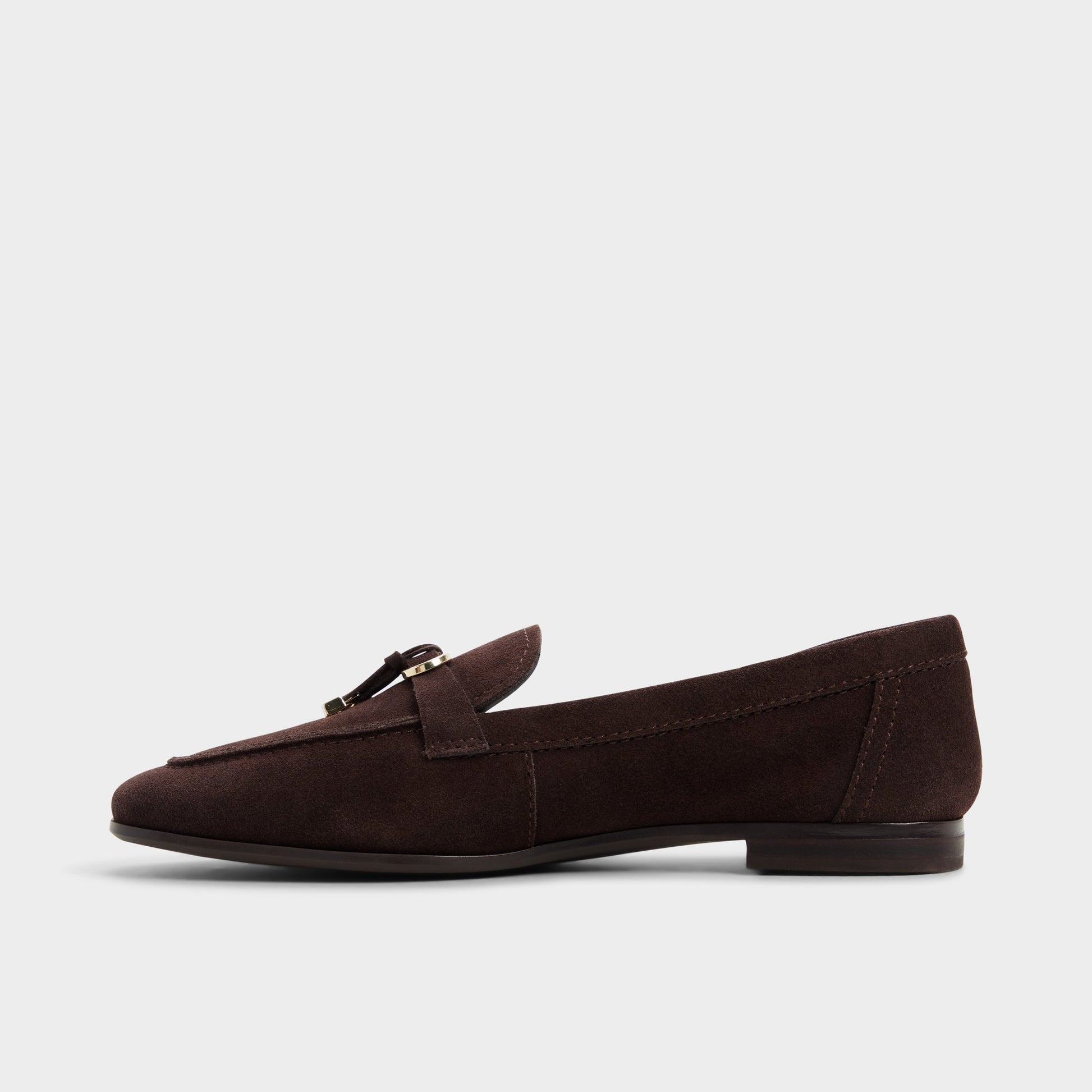Side view of Dark Brown Ybilide Loafer