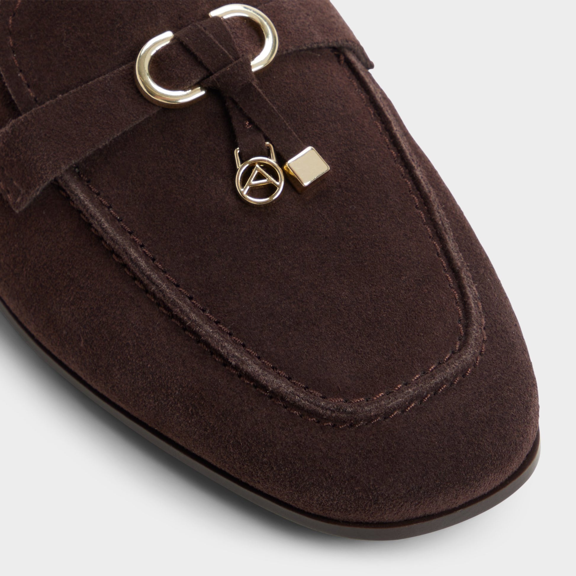 Close-up of the Dark Brown Ybilide Loafer