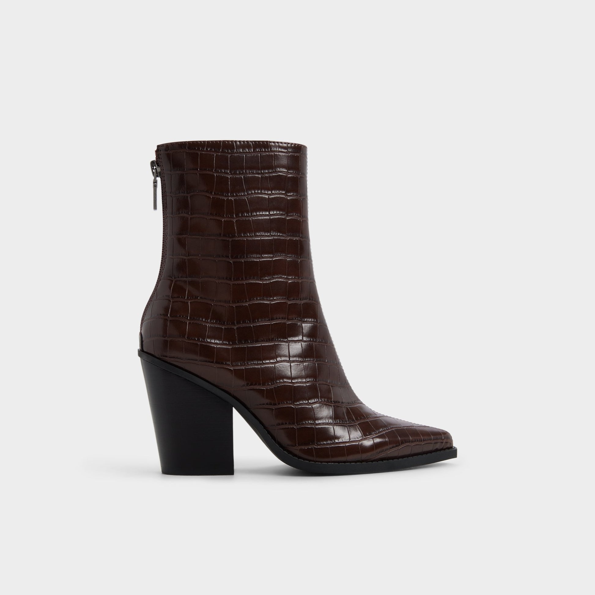 Main View of Dark brown Norelle Ankle boot for Womens