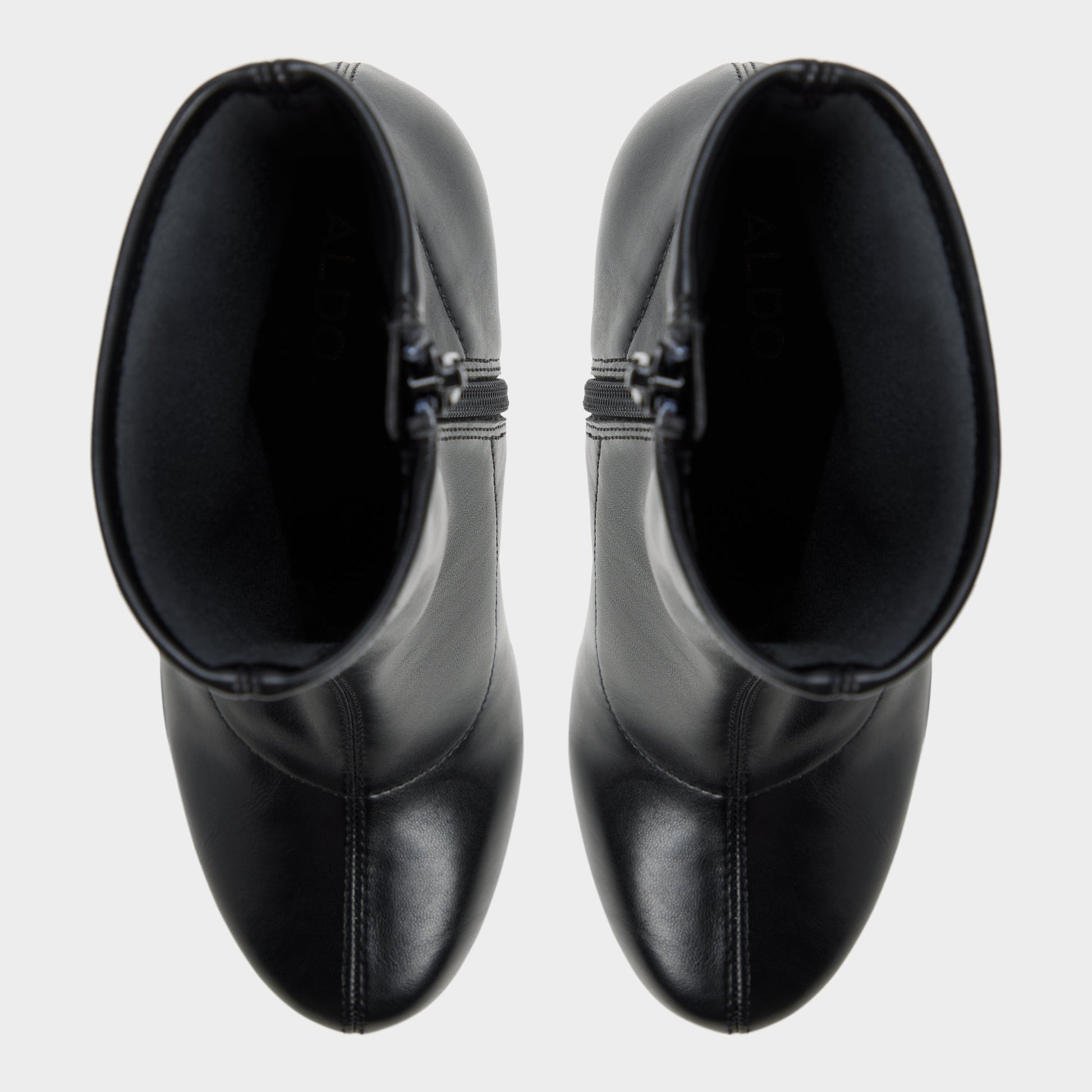 Top-down view of the Black Brejara Ankle boot