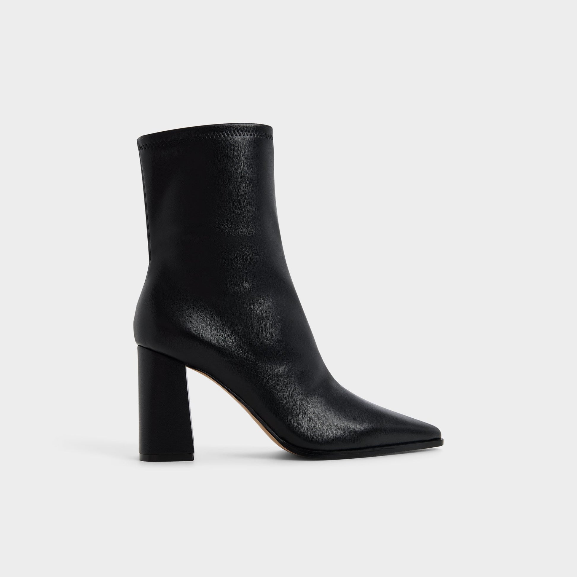 Main View of Black Figgy Ankle boot for Womens