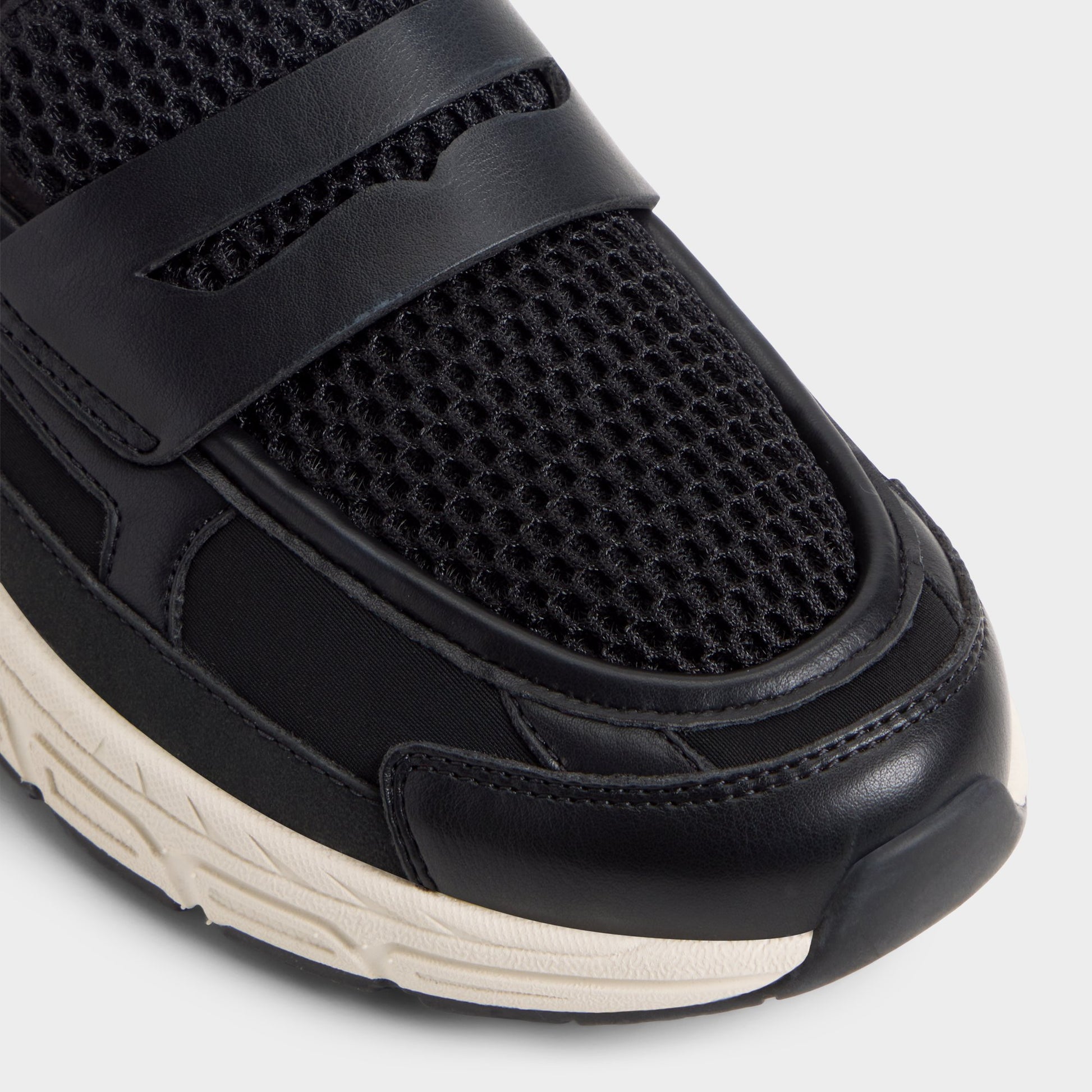 Close-up of the Black Loffy Loafer
