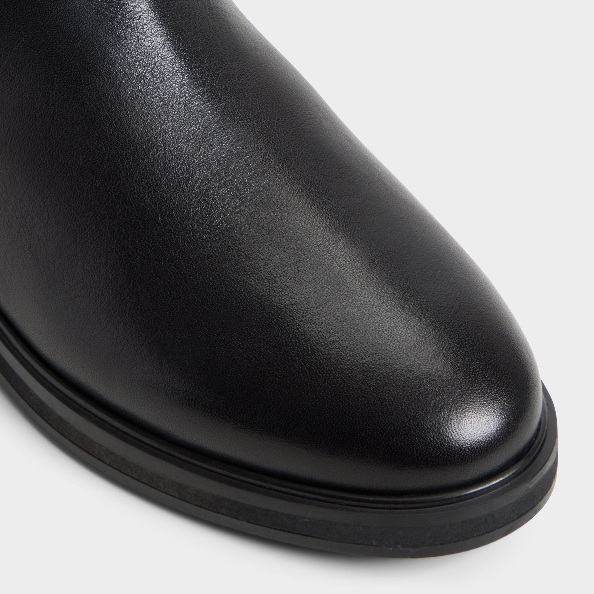 Close-up of the Black Librah Chelsea boot