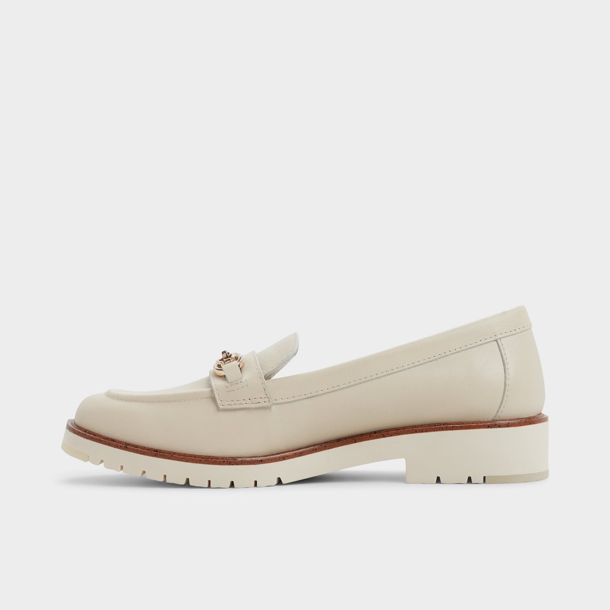 Side view of Other White Ibreflex Loafer