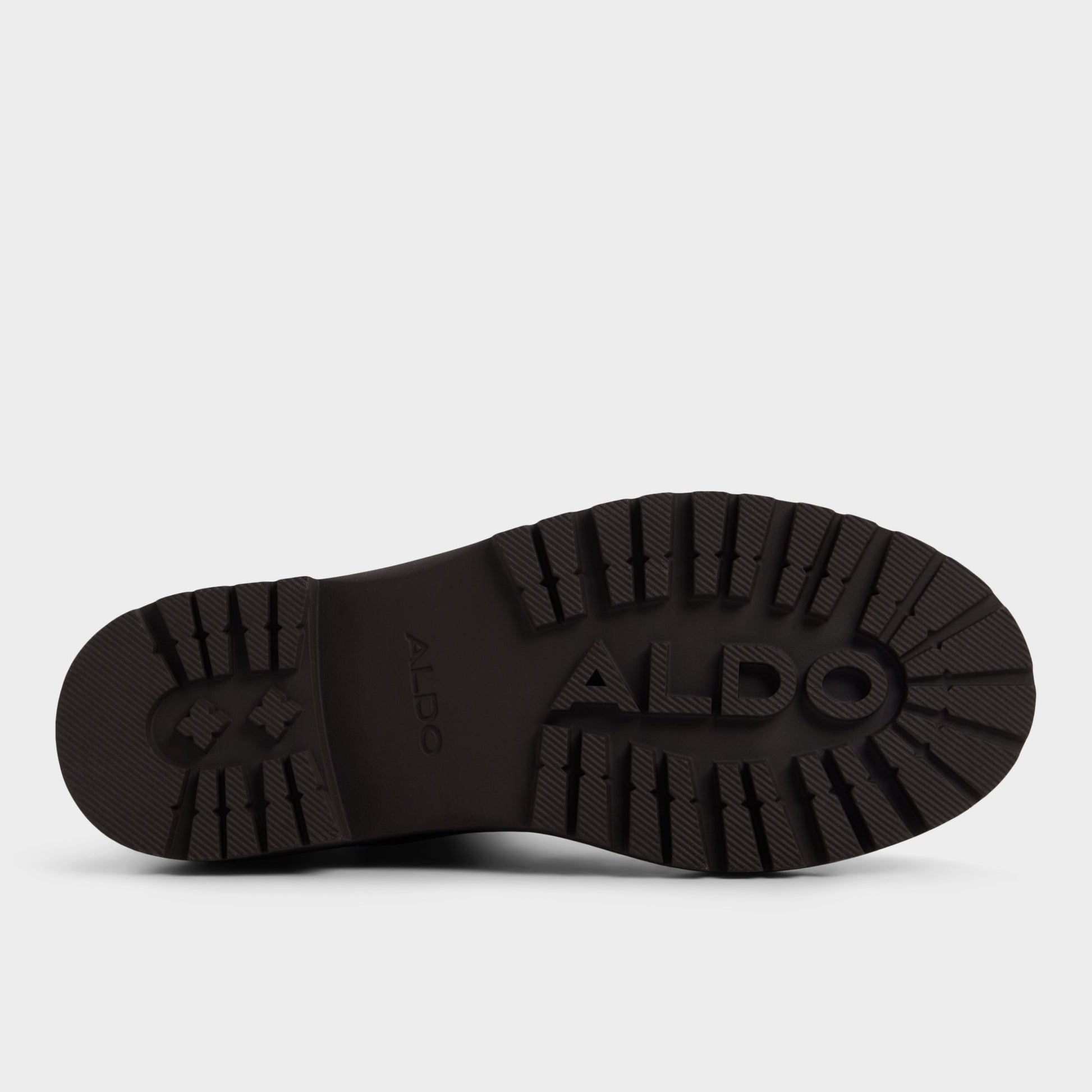 View of Dark brown Bestina Chelsea boot's sole
