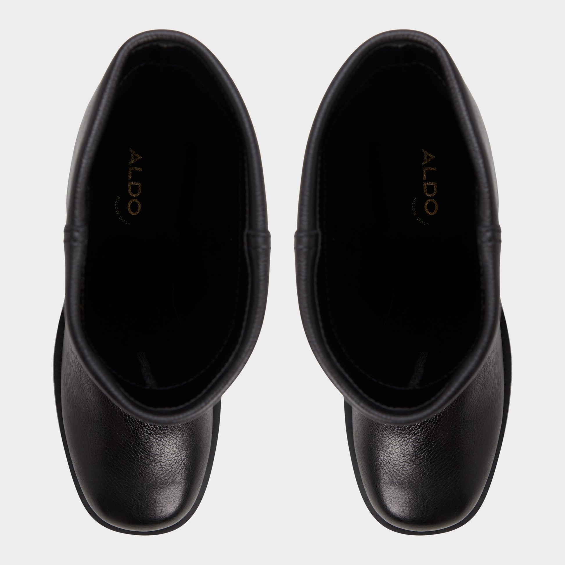 Top-down view of the Black Nolya Ankle boot