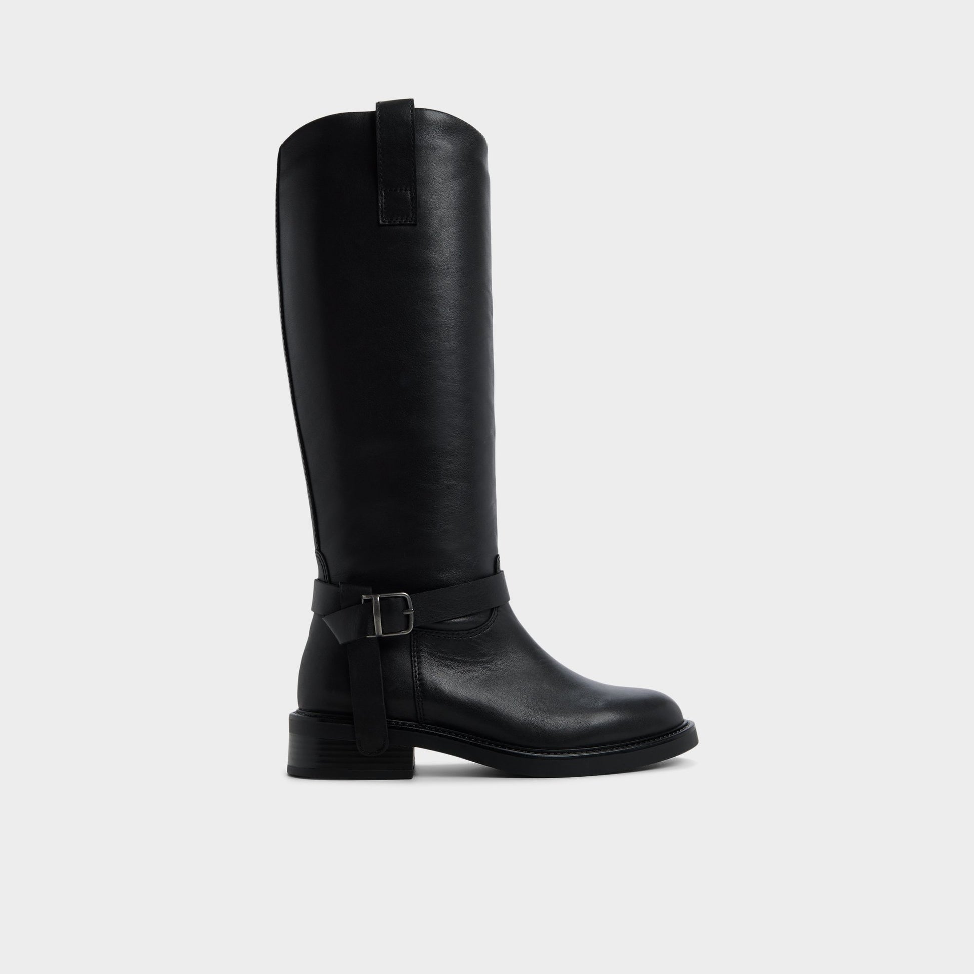 Main View of Black Philippa Riding boot for Womens