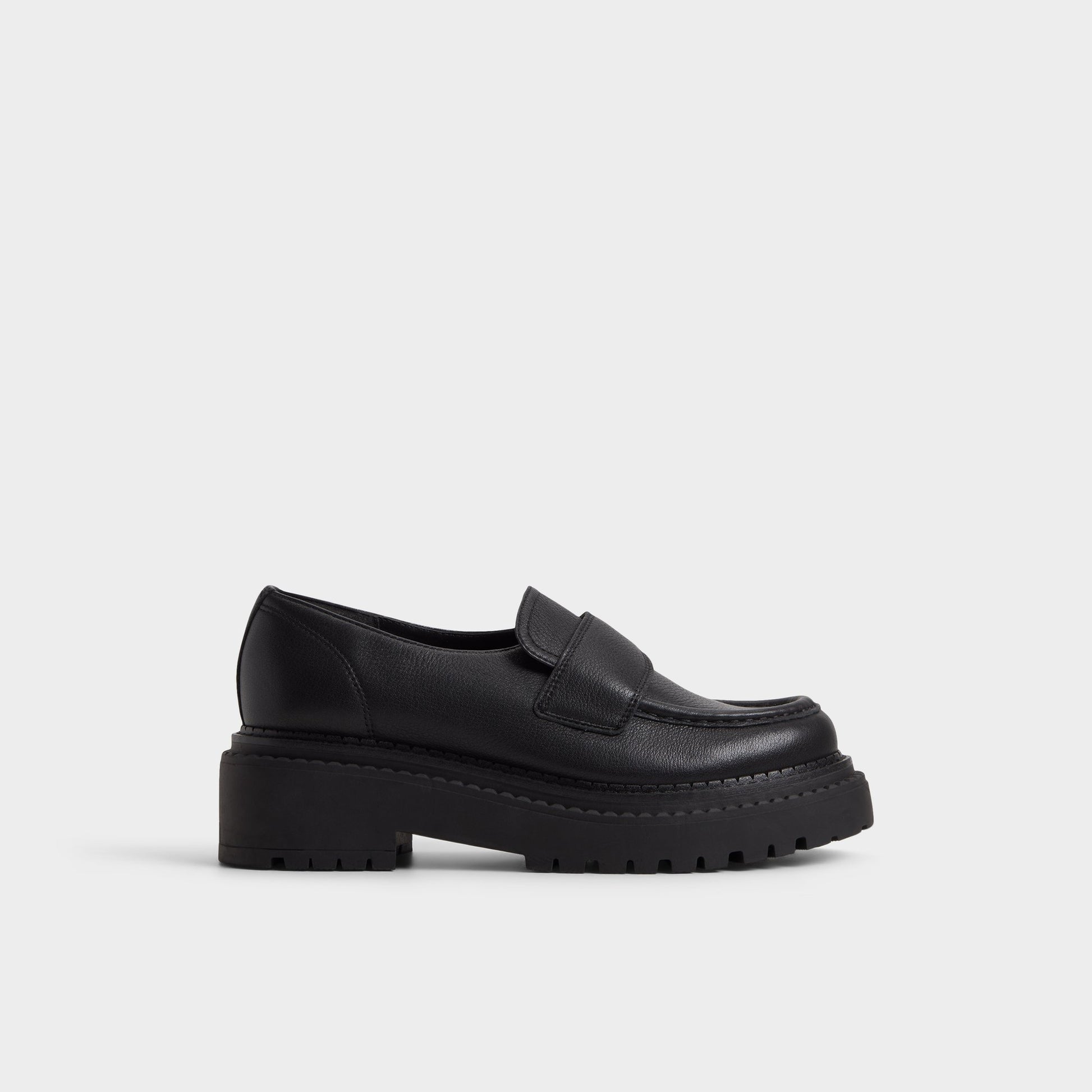 Main View of Black Miravella Loafer for Womens