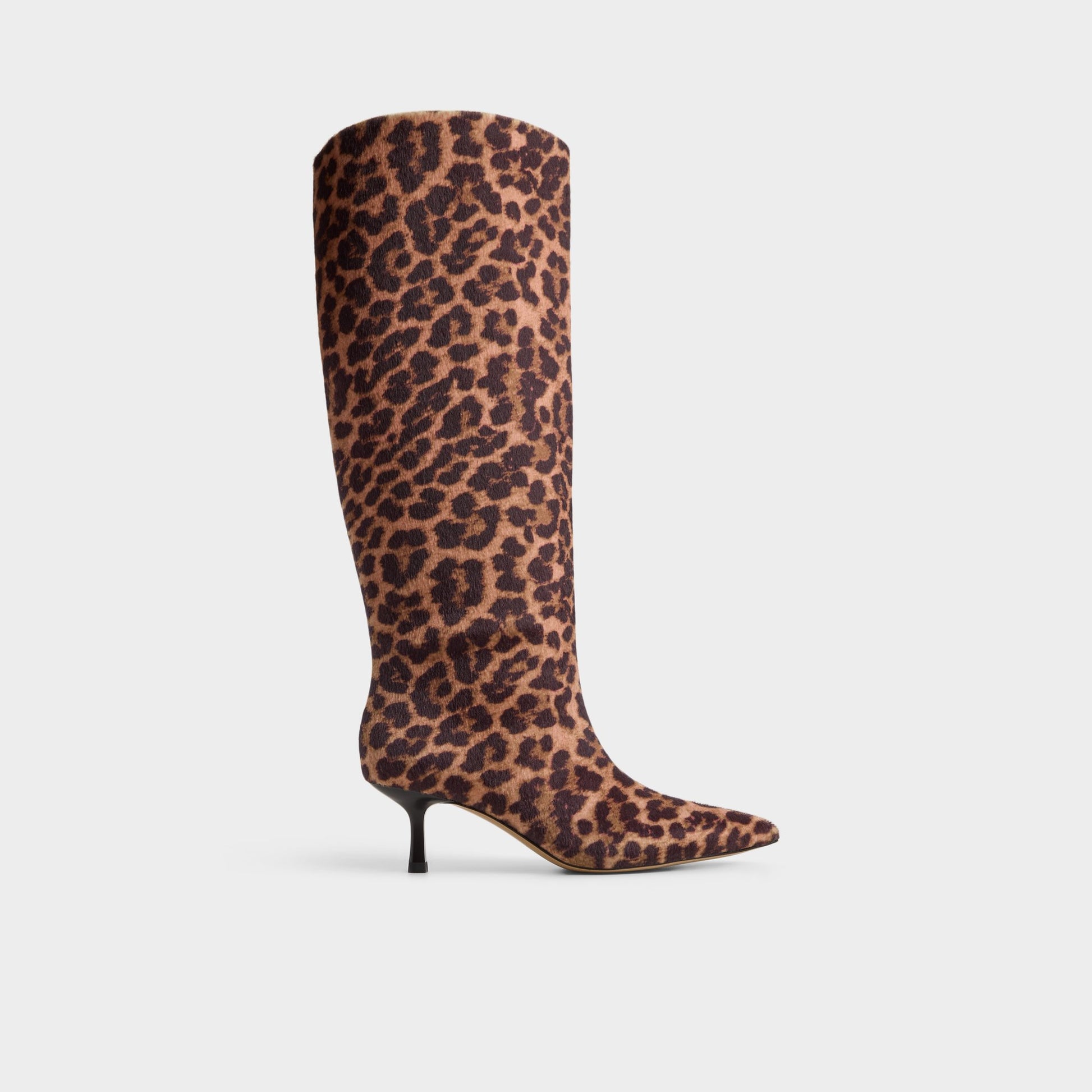 Main View of Open brown Selora-wc Knee-high boot for Womens