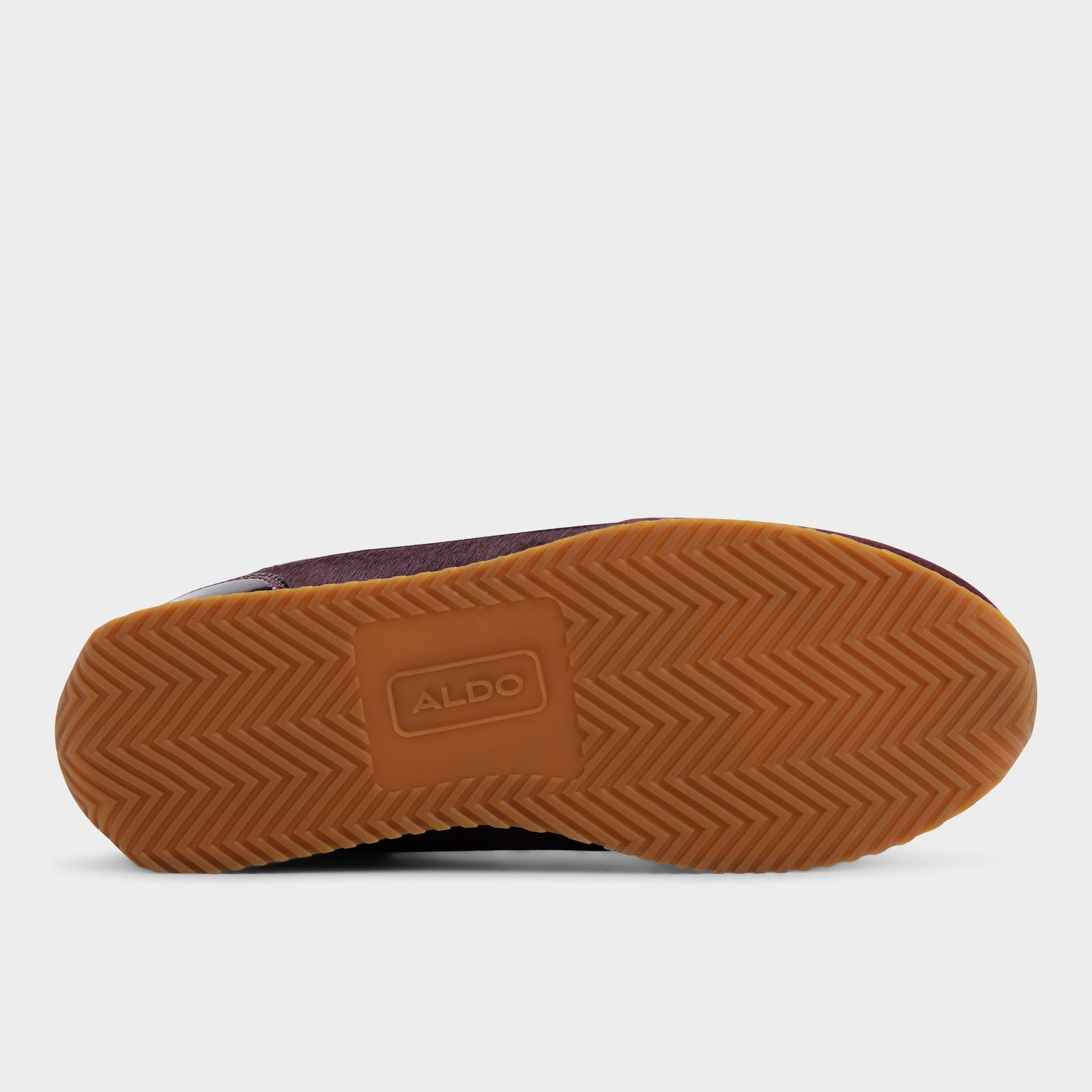 View of Bordo Rocko Oxford shoe's sole
