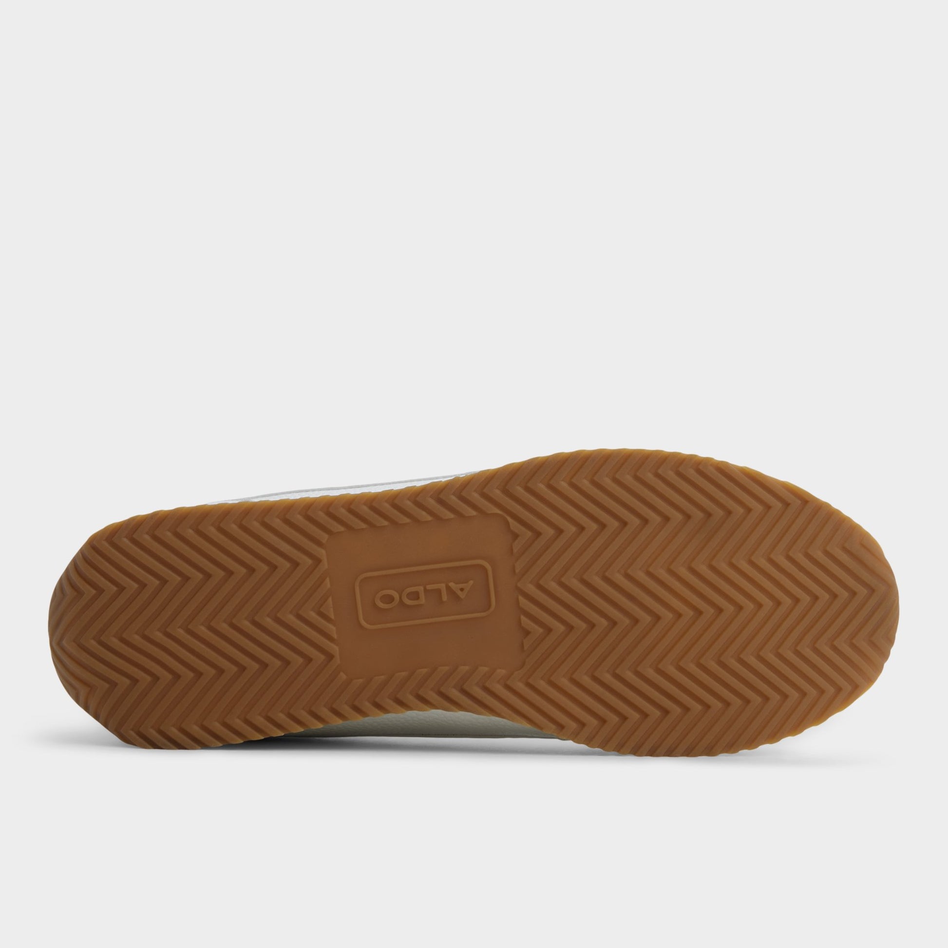 View of White Rocko Oxford shoe's sole