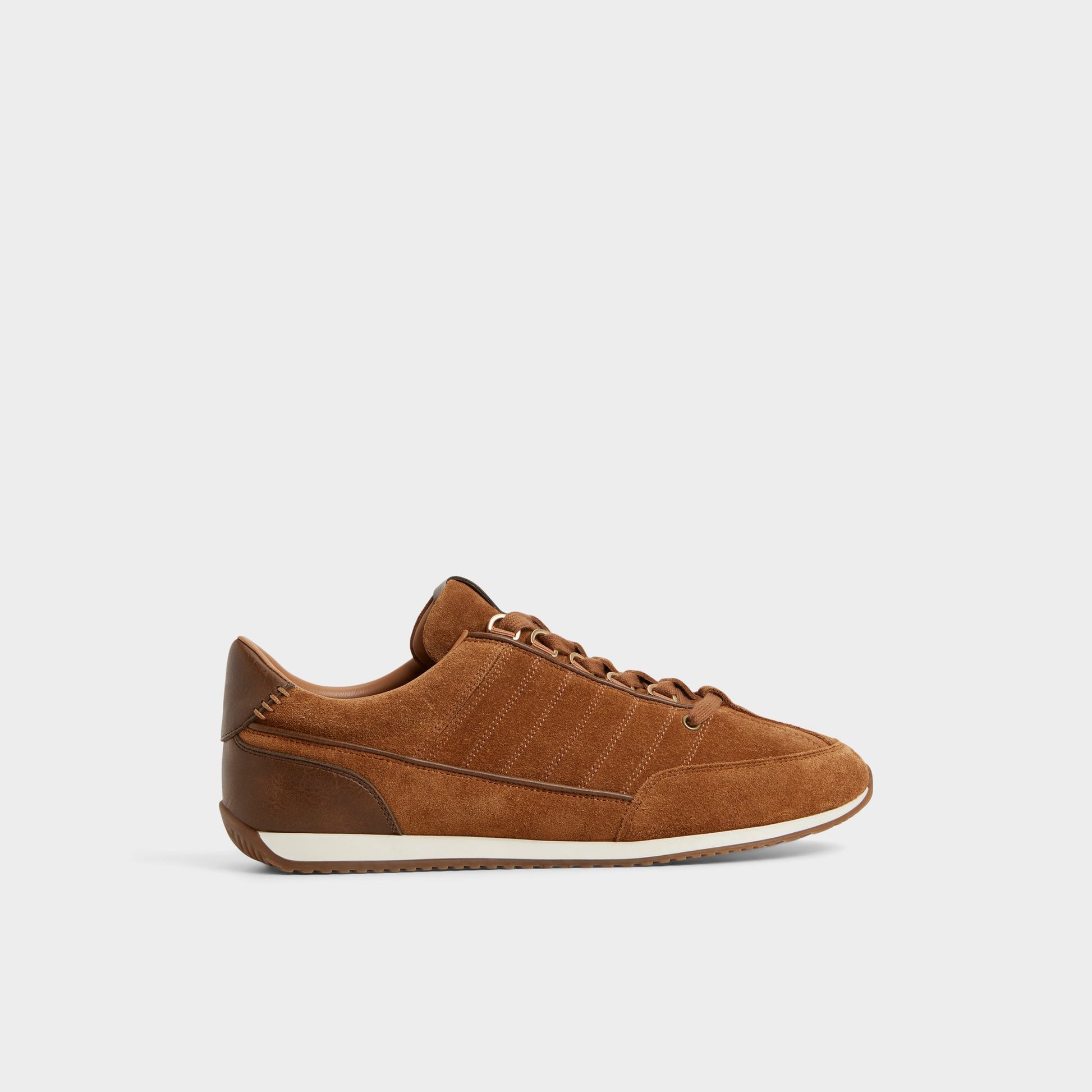 Main View of Light brown Rocko Low top sneaker for Mens