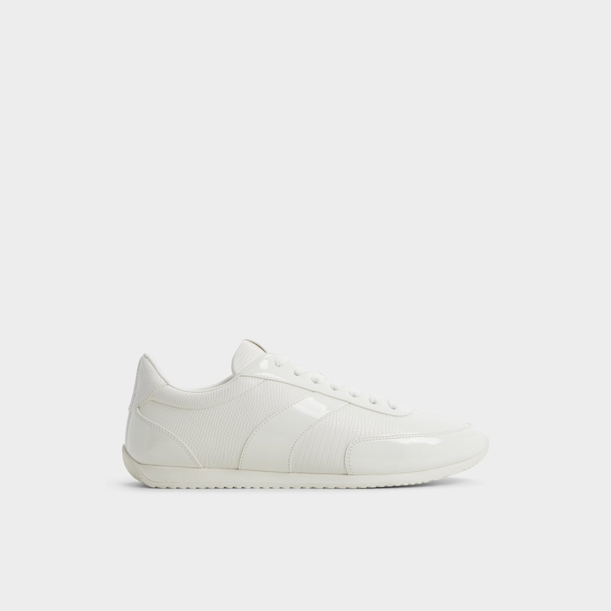 Main View of White combo Nathaniell Low top sneaker for Mens