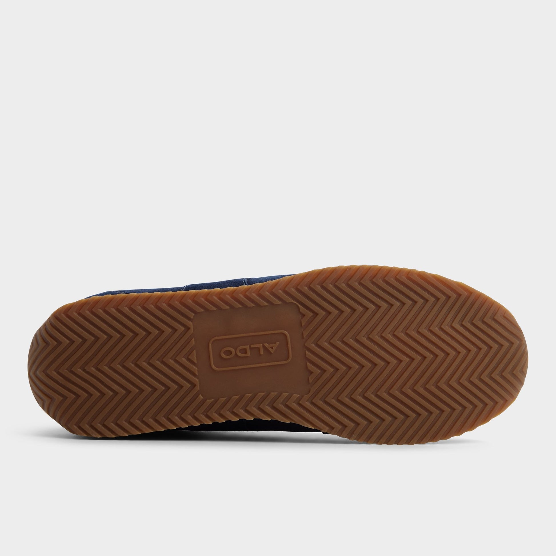 View of Navy Nathaniell Low top sneaker's sole