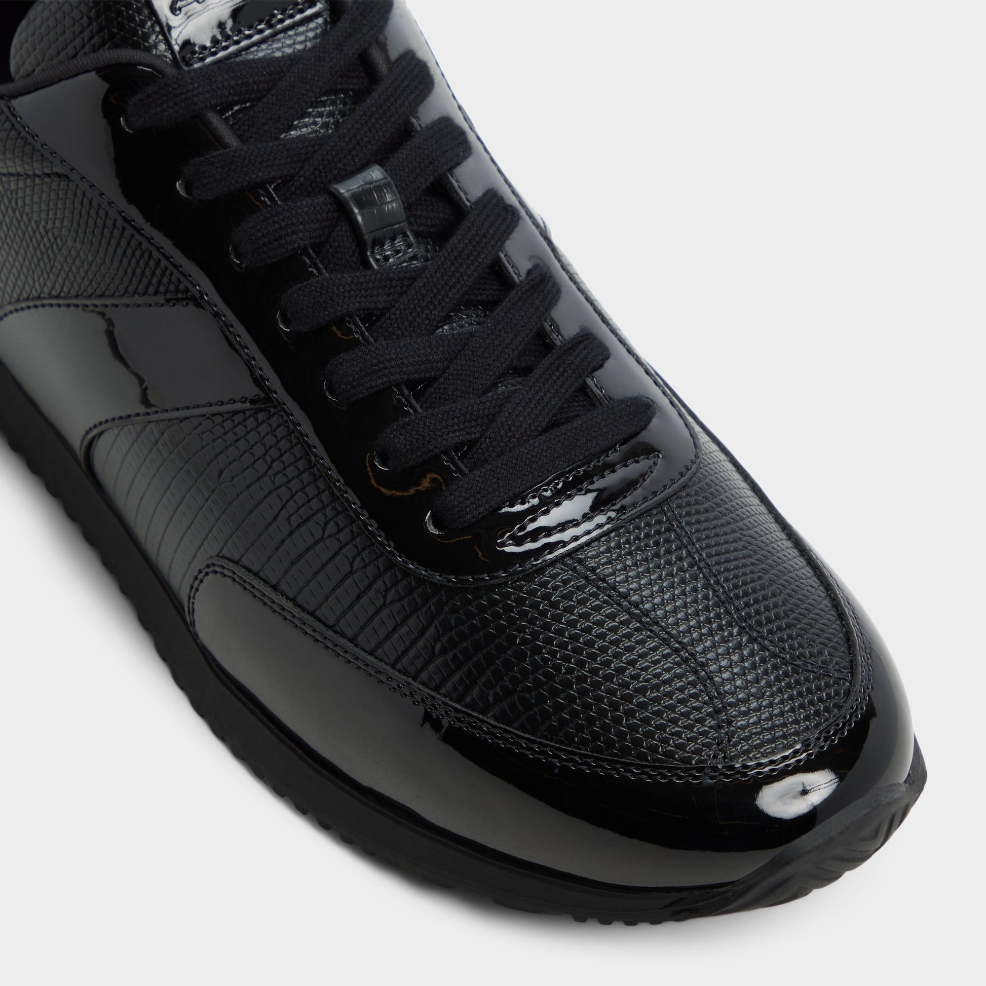 Close-up of the Other black Nathaniell Low top sneaker