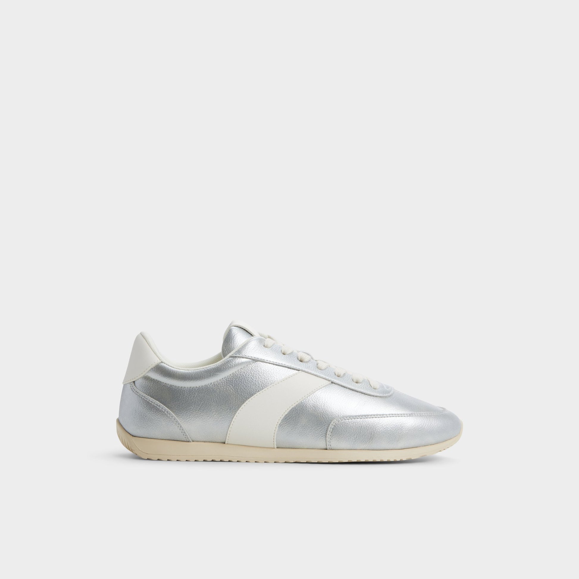 Main View of Silver Nathaniell Low top sneaker for Mens