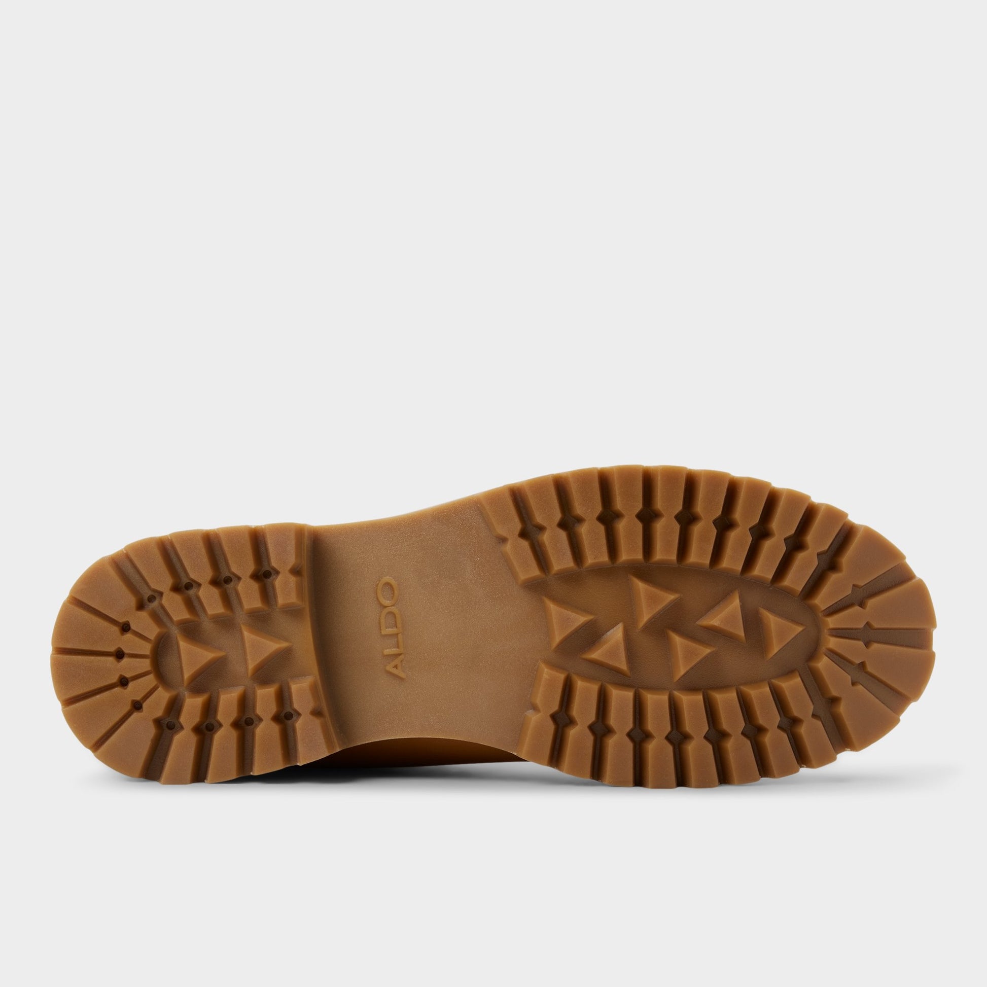 View of Wheat Tavares Lace-up boot's sole