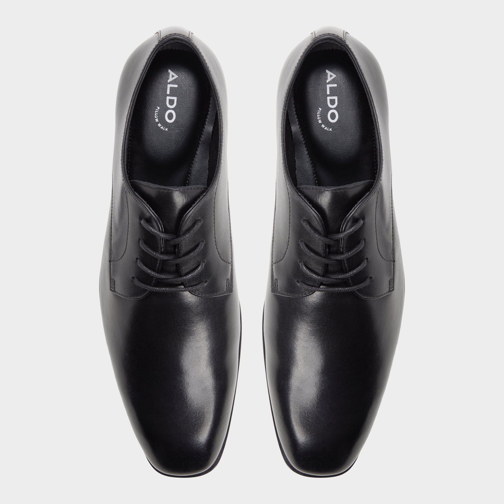 Vue de dessus de la Autre Noir Felippe-in Chaussure derby