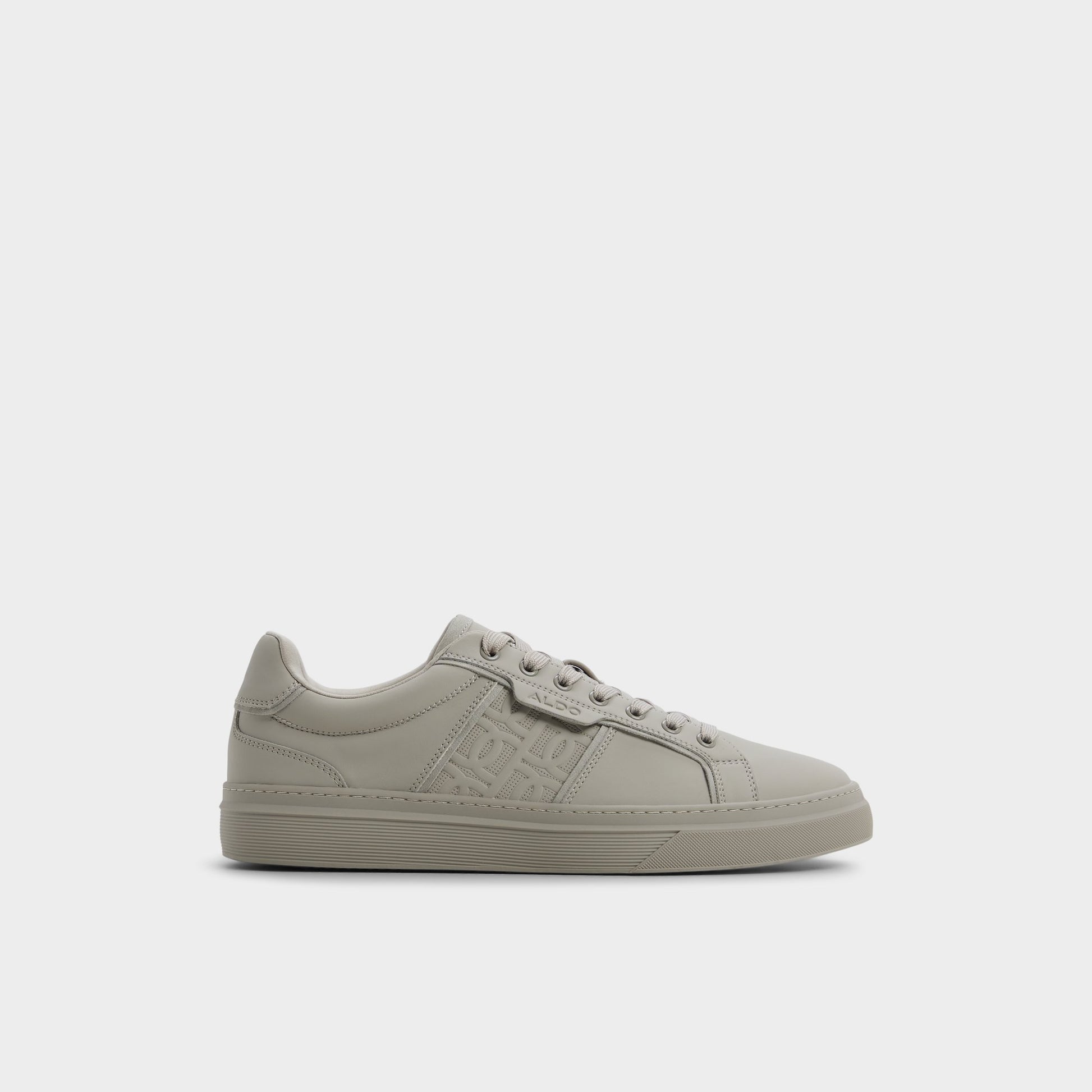 Main View of Light grey Courtline Low top sneaker for Mens