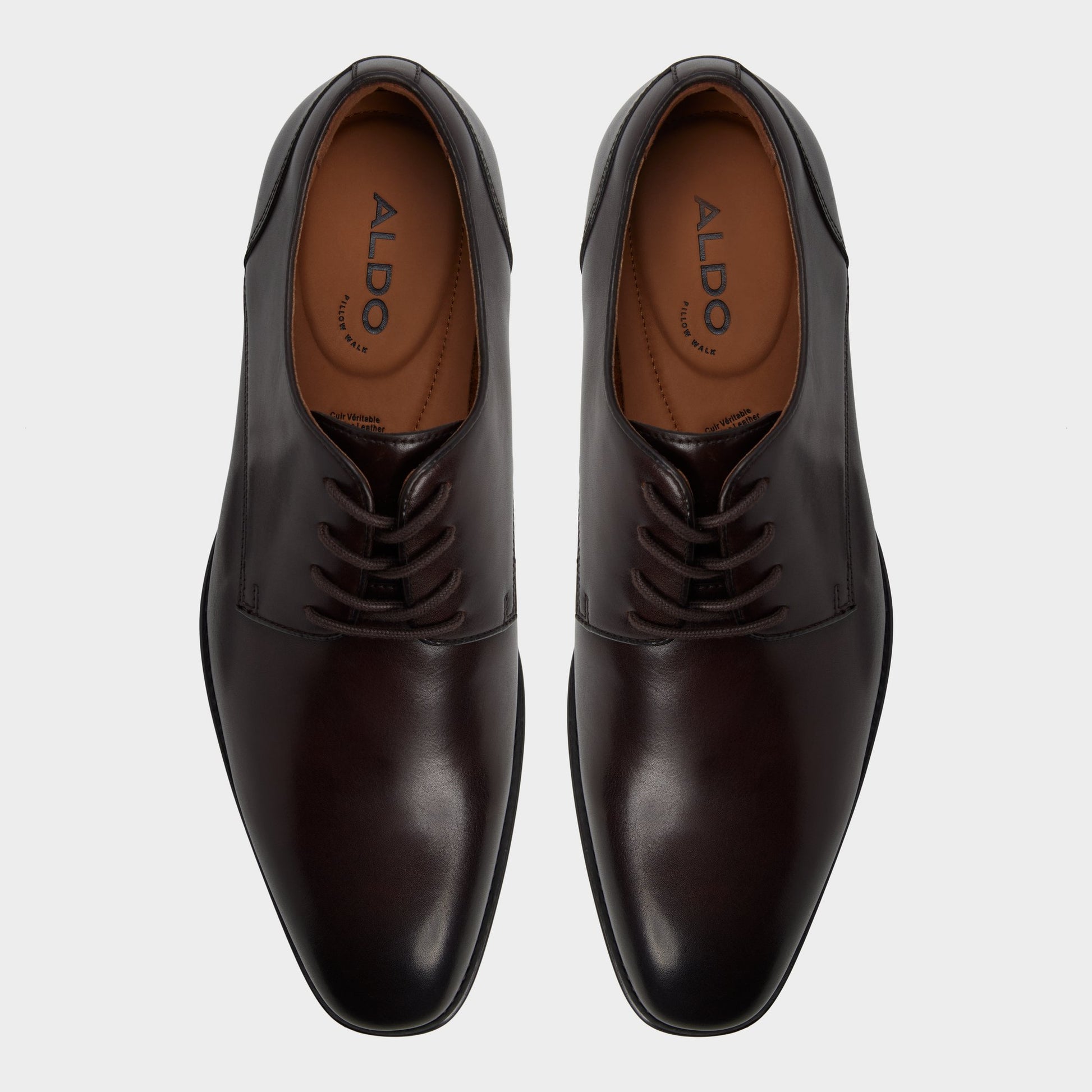 Top-down view of the Dark brown Allegro