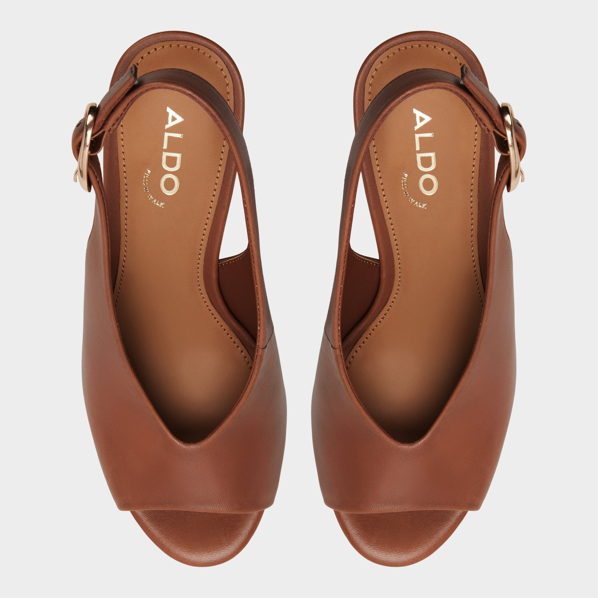 Top-down view of the Dark brown Tatianah