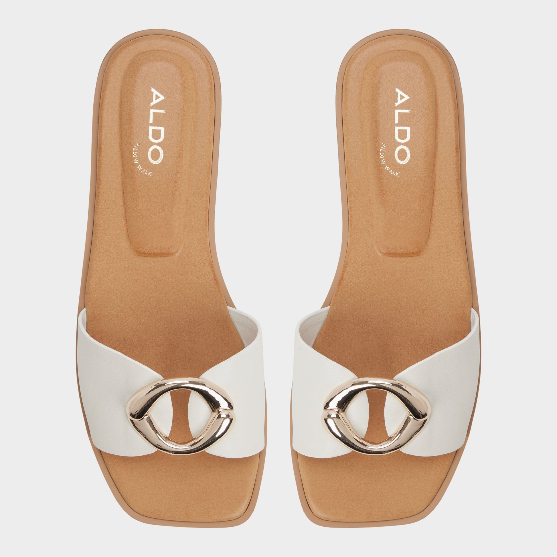 Vue de dessus de la Blanc/Oss Biggin Claquette