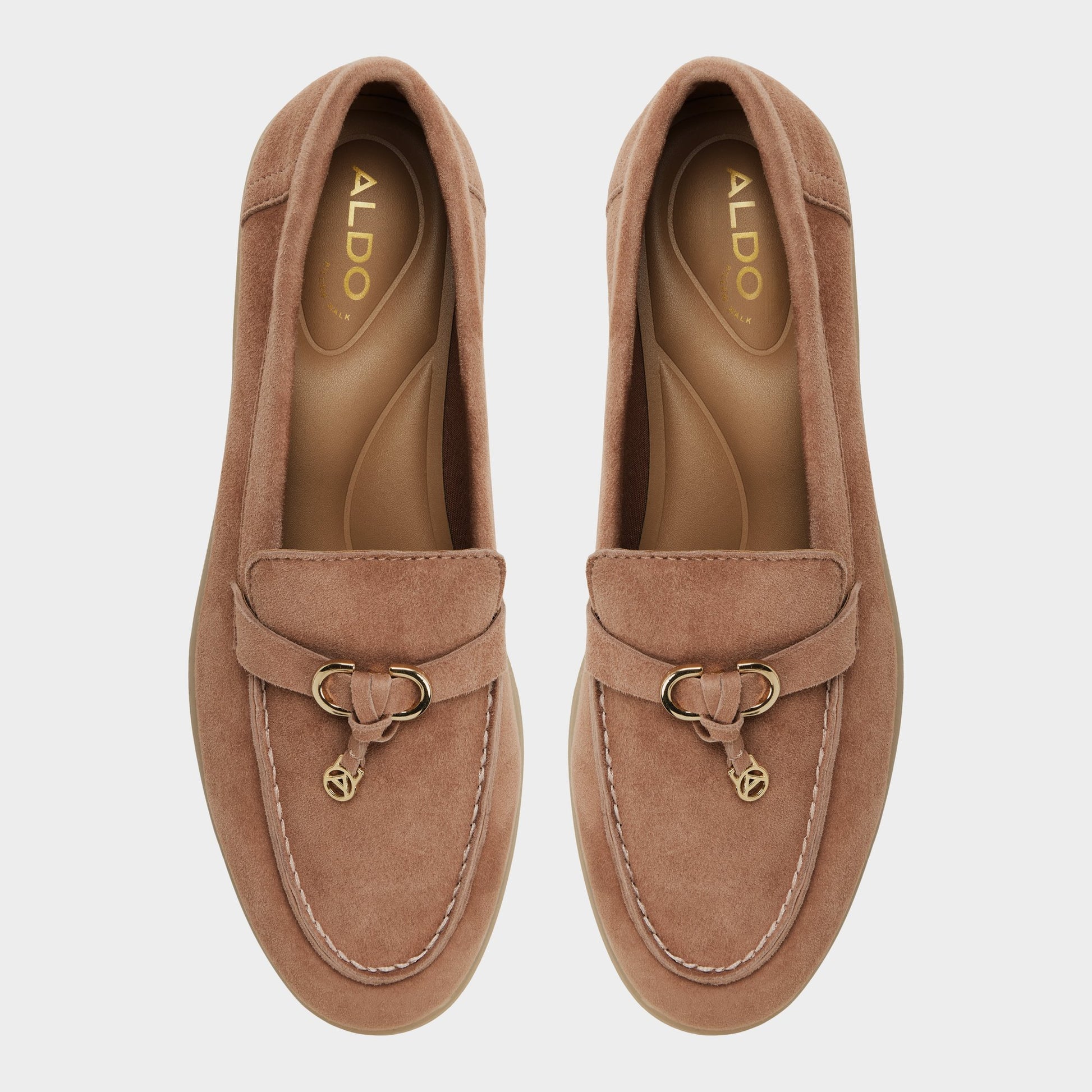 Top-down view of the Other brown Creras Loafer