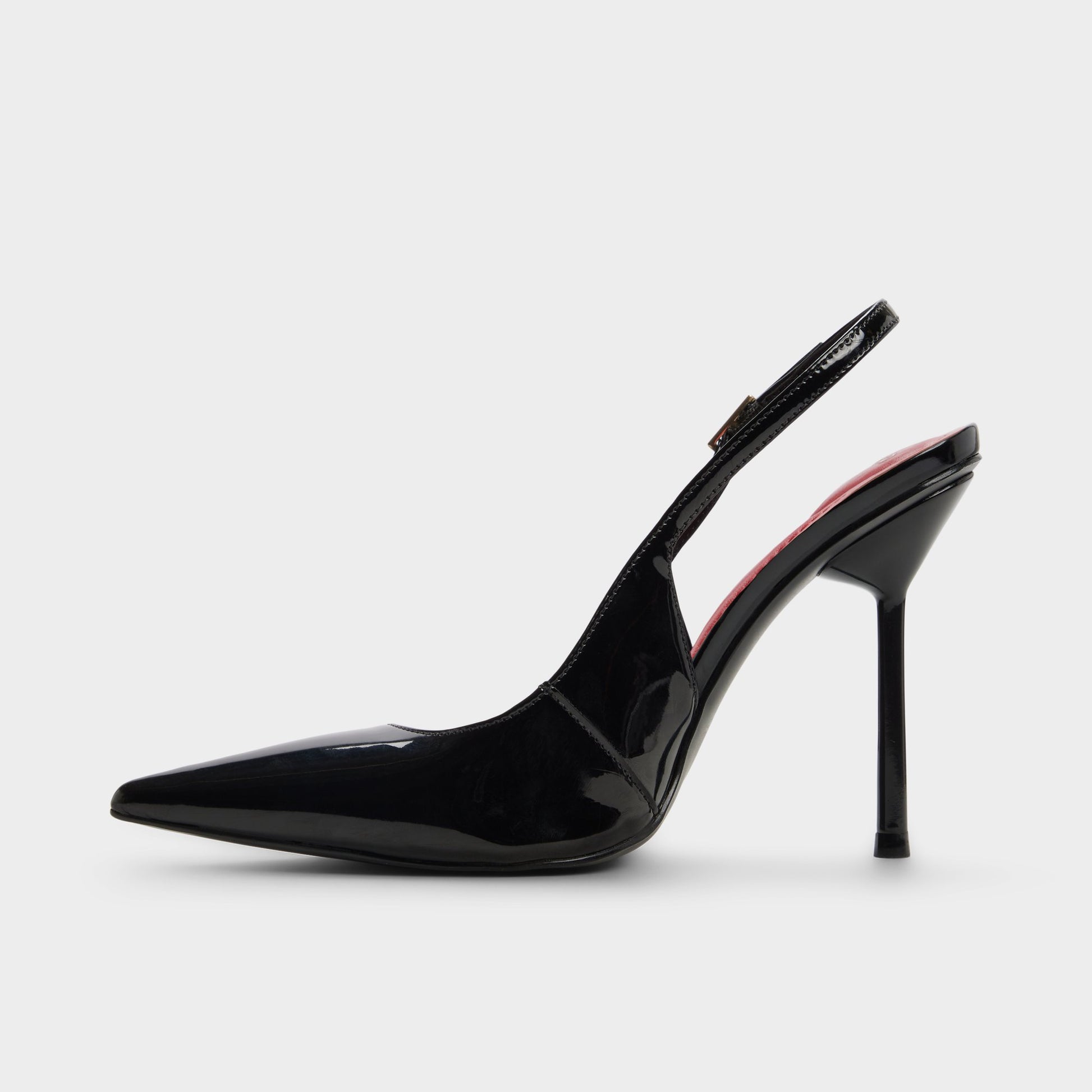 Side view of Black Serrah Pump