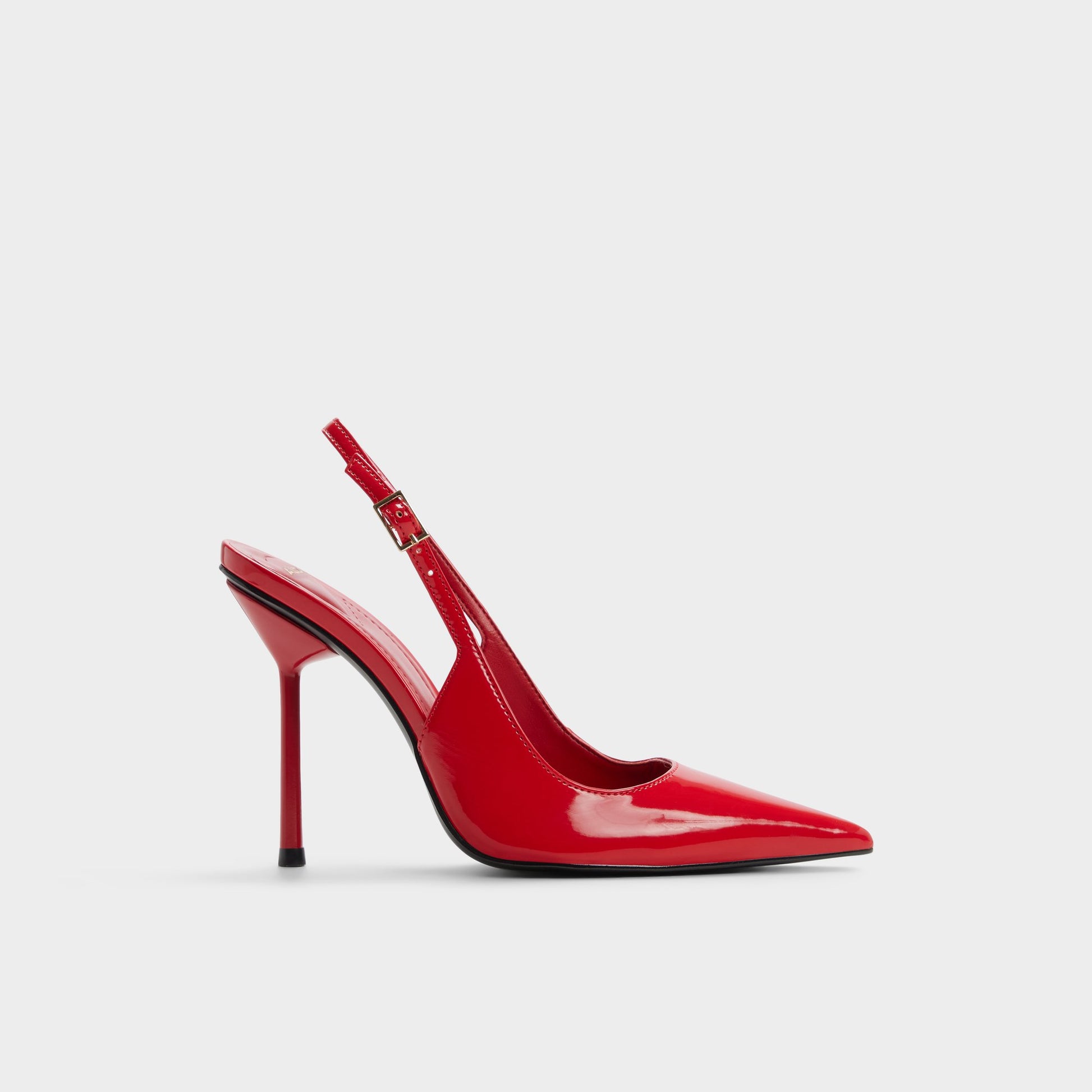 Main View of Medium red Serrah Pump for Womens