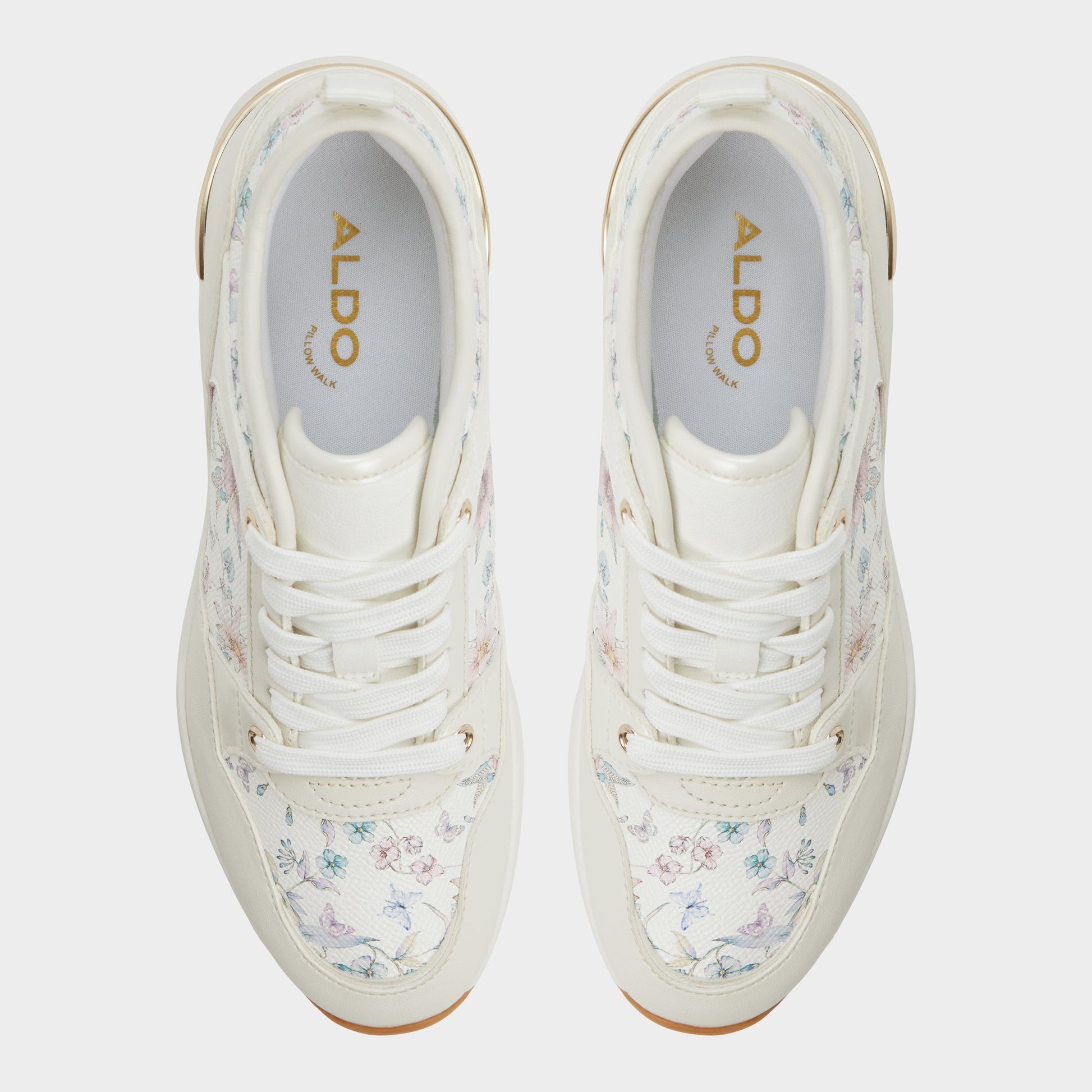 Top-down view of the Multicolor Ducie Wedge sneaker