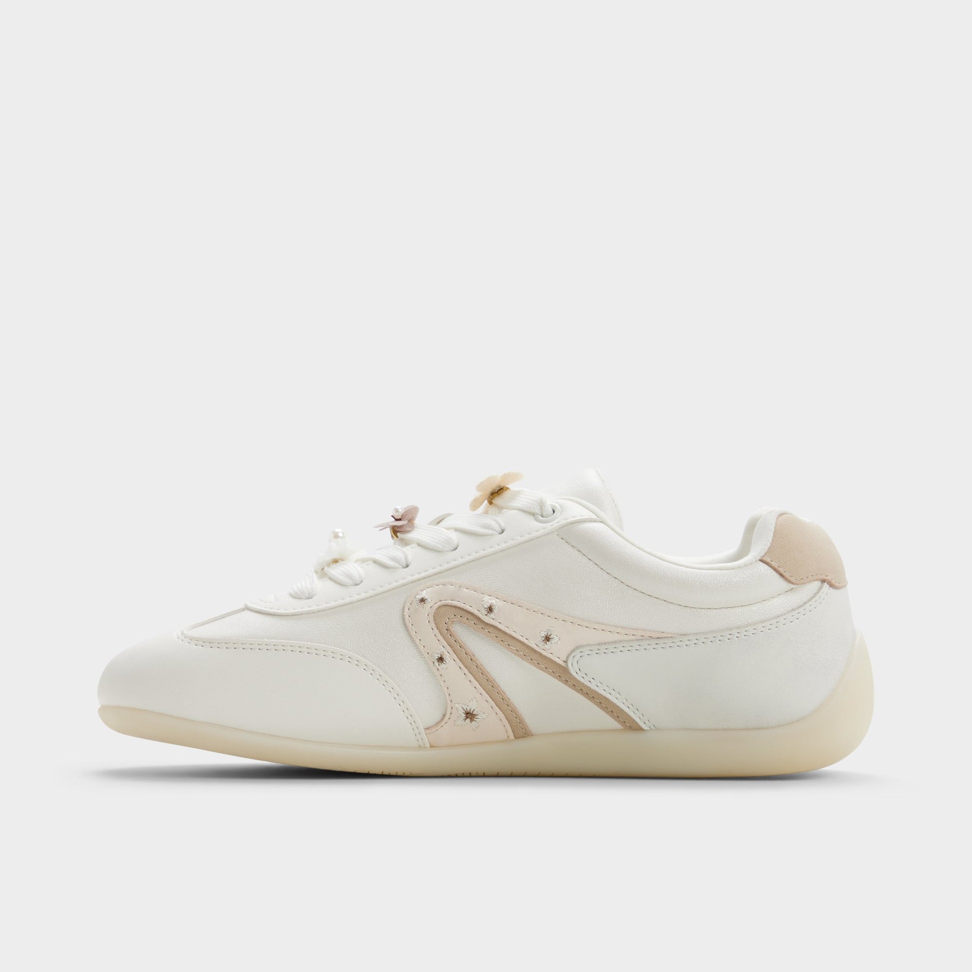 Vue latérale de Combo Beige Maxie Sneaker