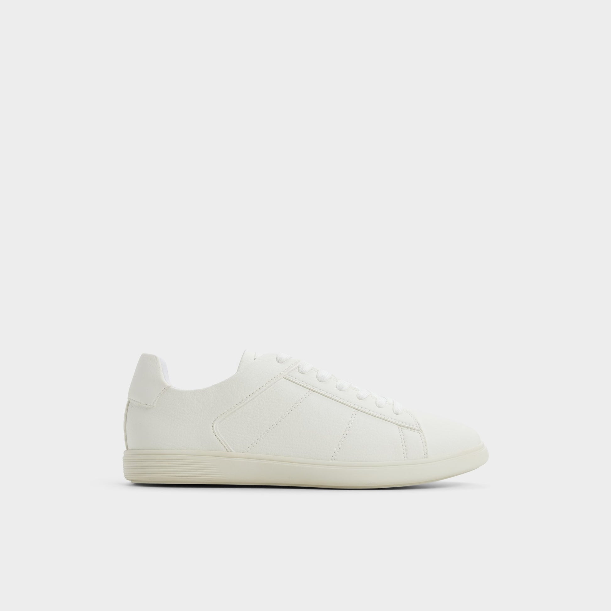 Main View of White Ovie Low top sneaker for Mens