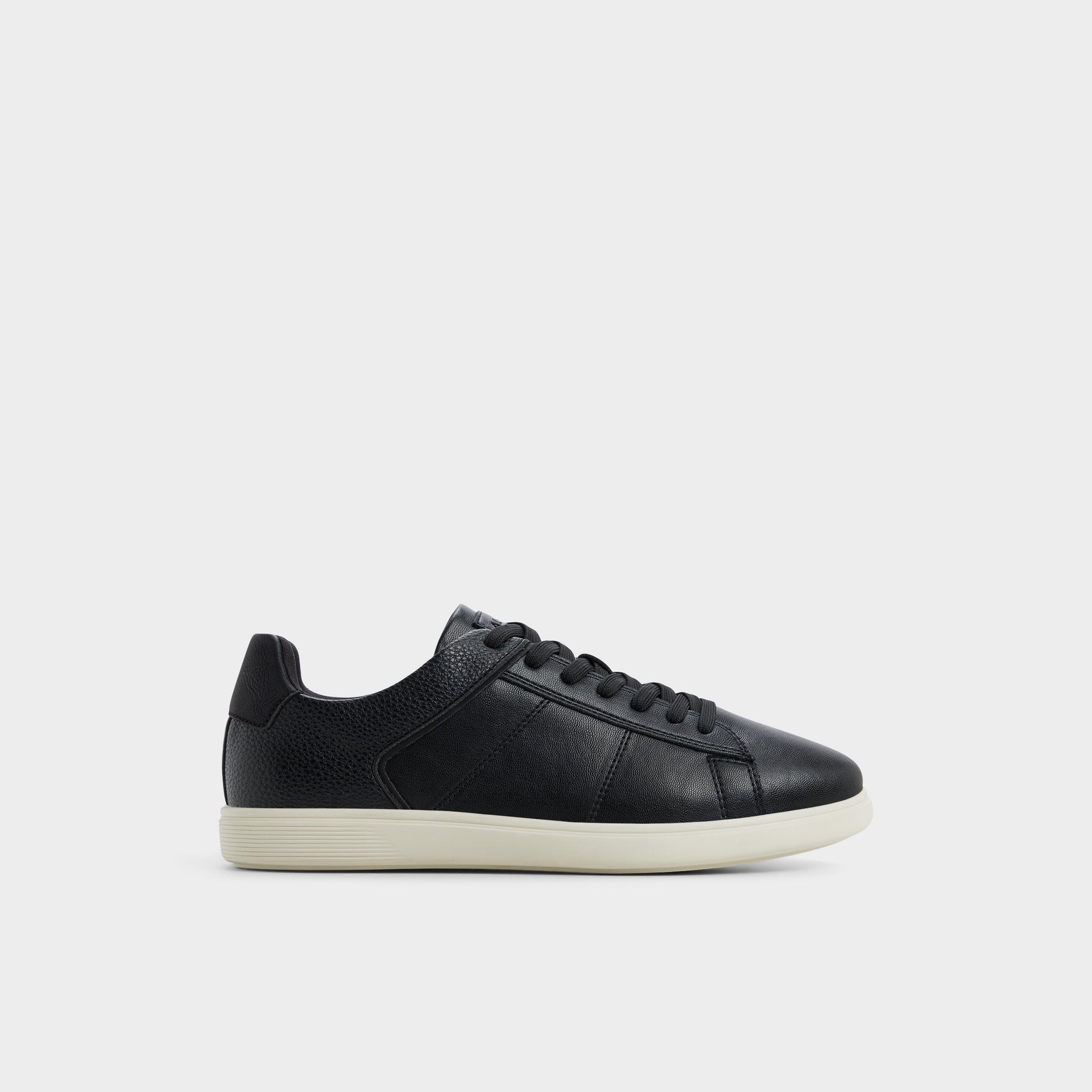 Main View of Black Ovie Low top sneaker for Mens