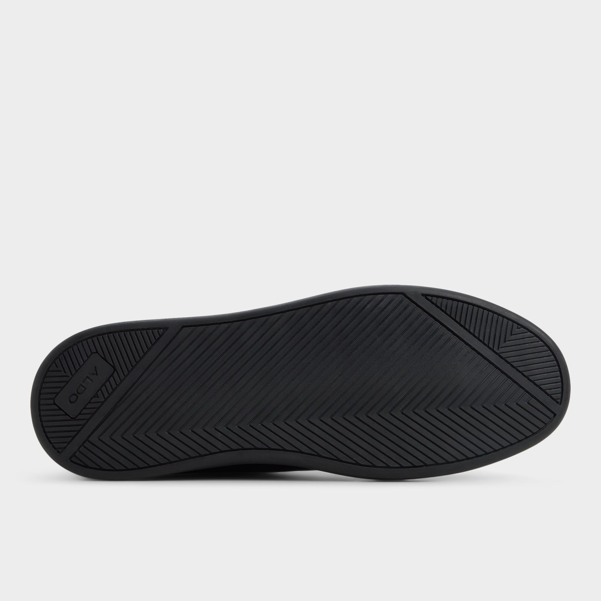 View of Black Toby High top sneaker's sole