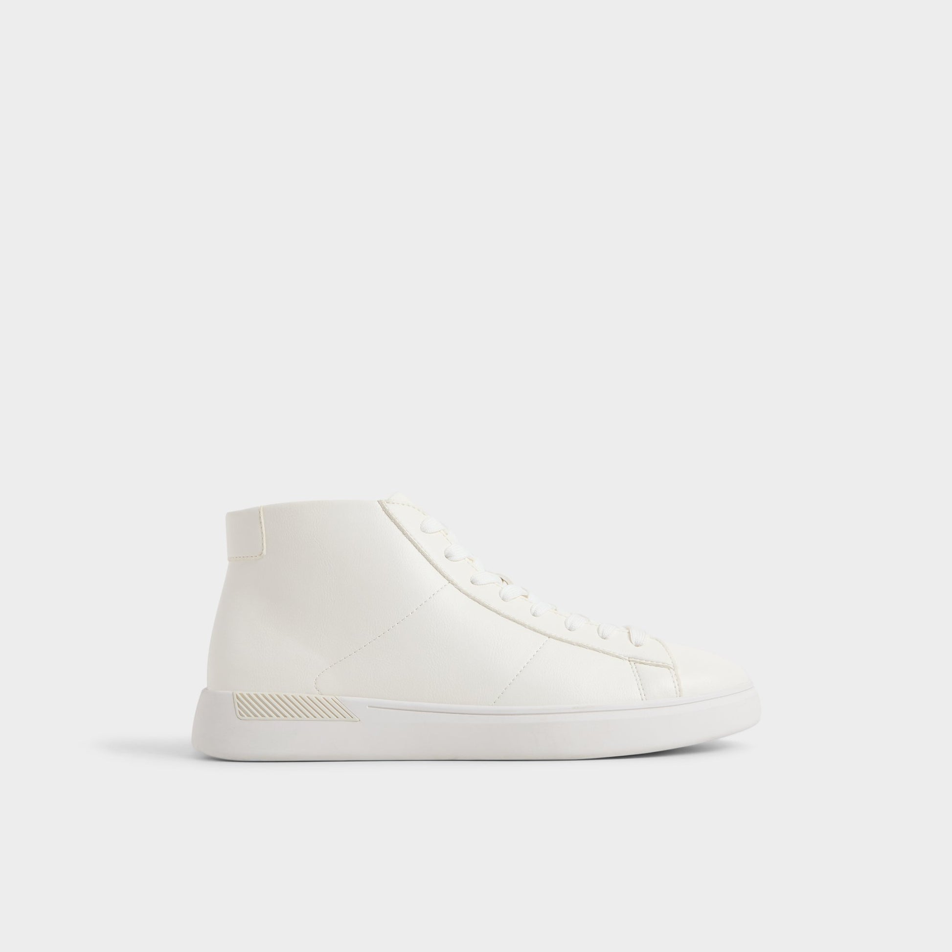 Main View of White Toby High top sneaker for Mens